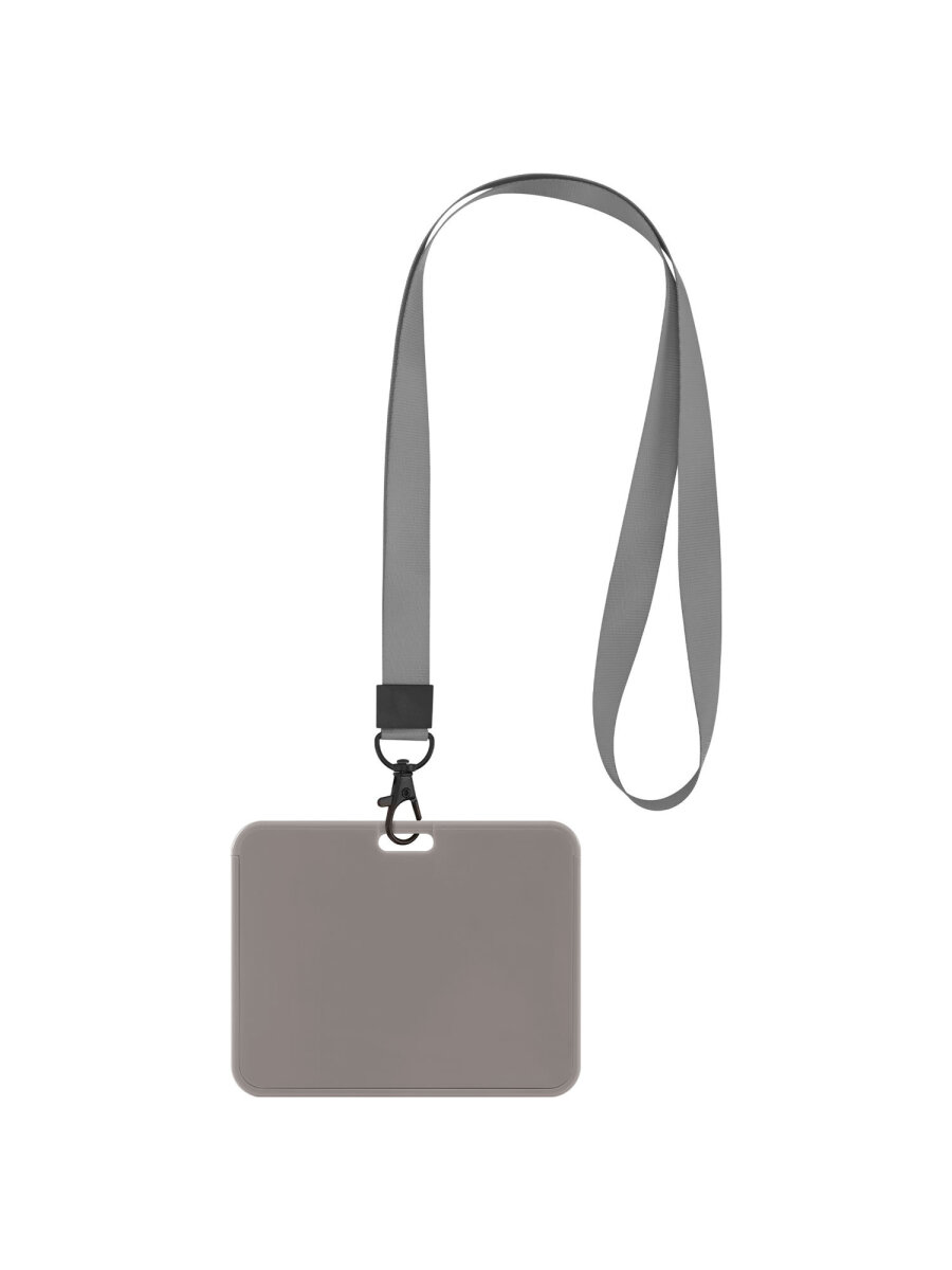 Бейдж Brauberg серый - фото 3