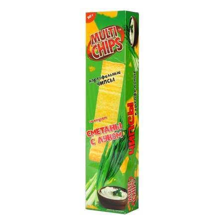 Чипсы Multichips 50г сметана и лук