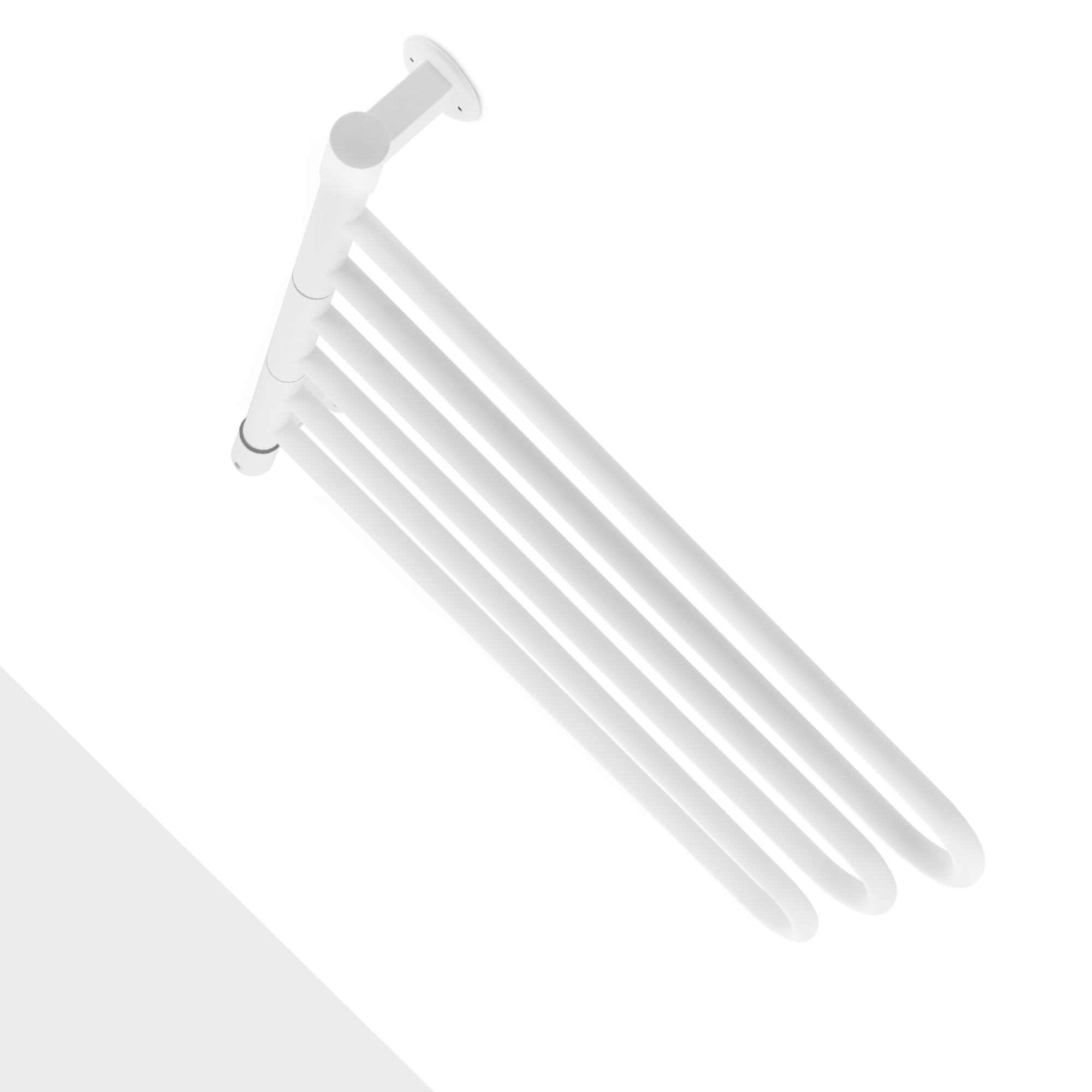 Полотенцесушитель электрический Energy U chrome G3 белый матовый - фото 8