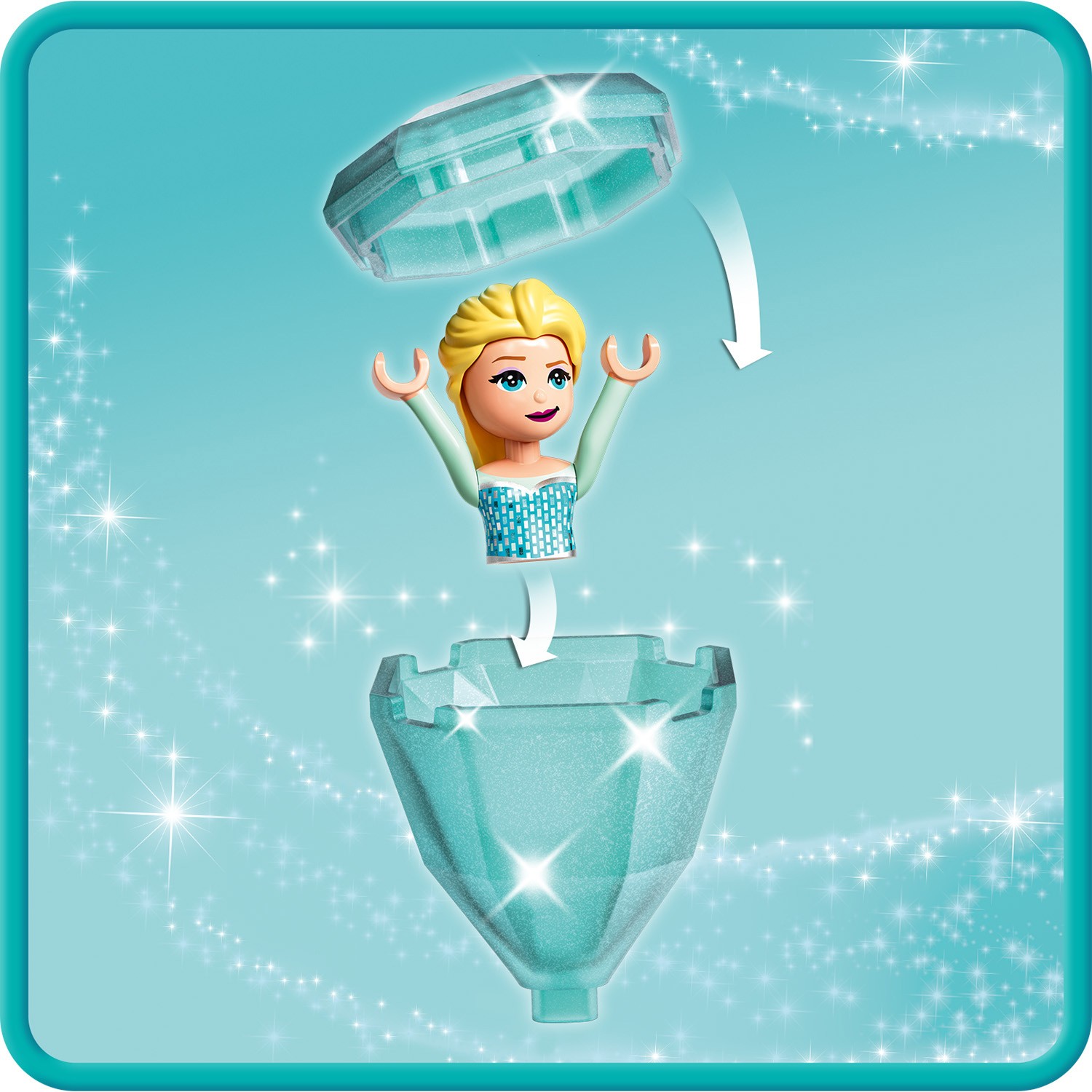 Конструктор LEGO Disney Princess Двор замка Эльзы - фото 4
