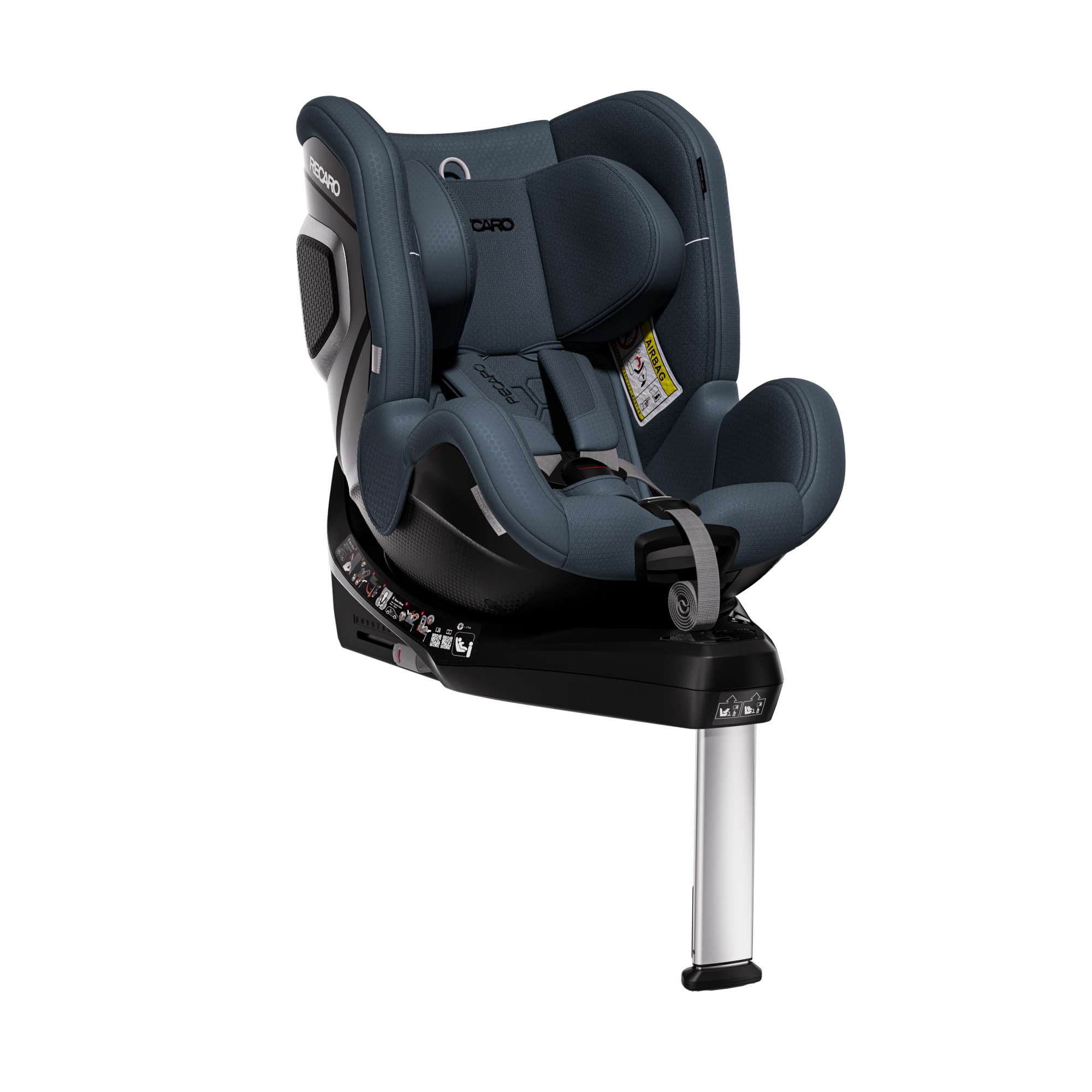 Автокресло Recaro Toron 1 Kid Isofix 0+/1 (0-18 кг) серый - фото 1