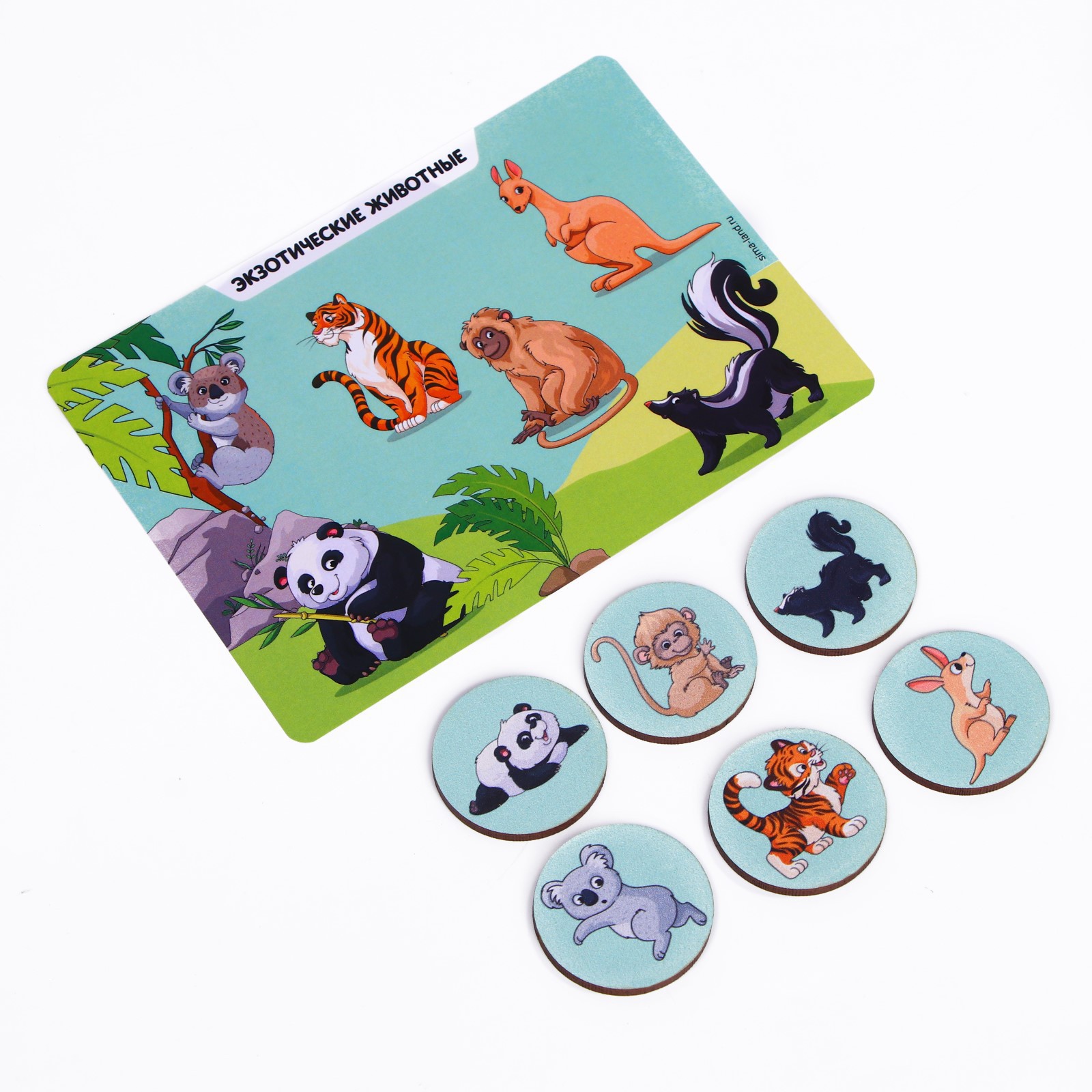 Настольная игра Лесная мастерская Лото - фото 8