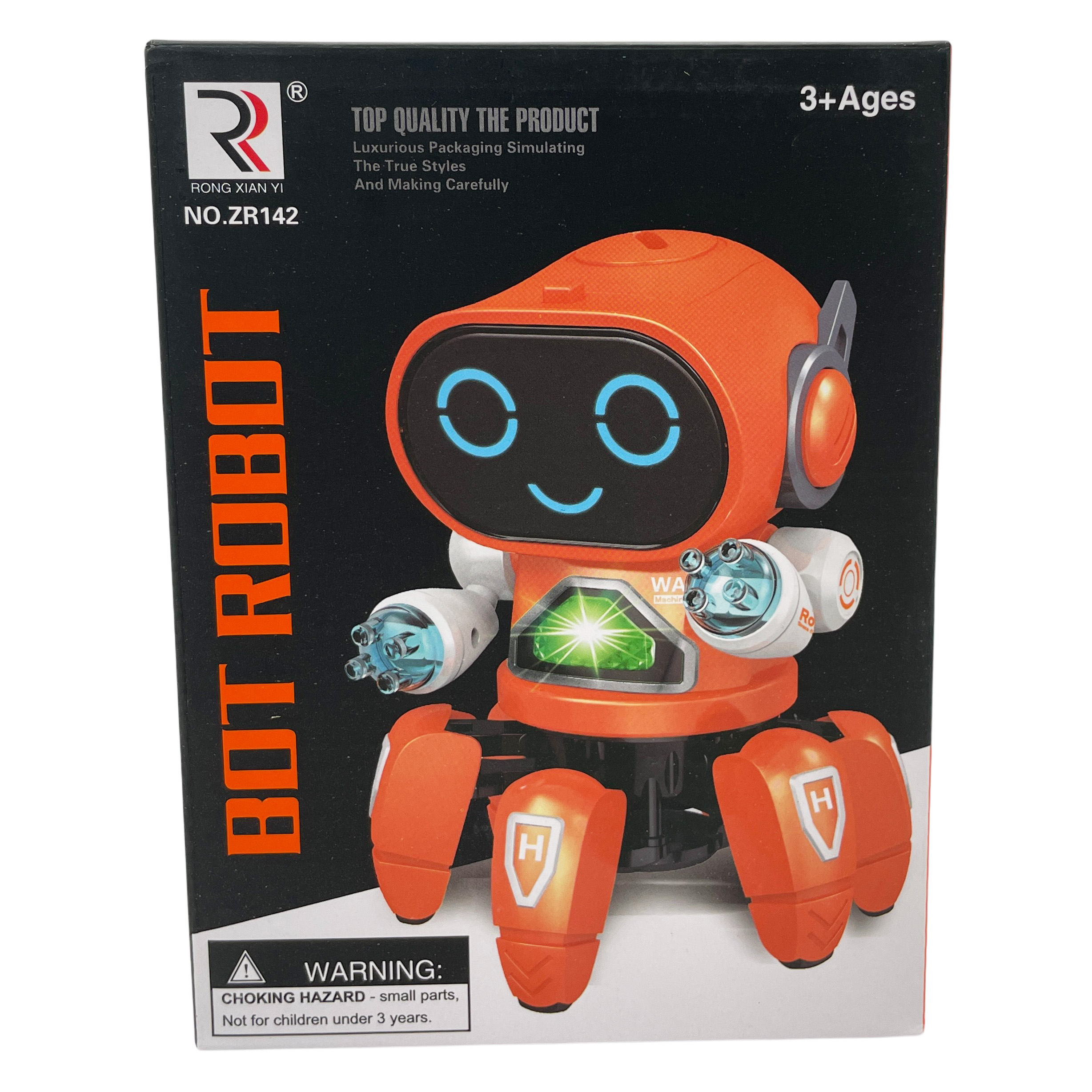 Робот РУ Junfa Toys танцующий со светом и звуком - фото 13