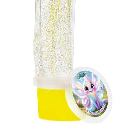 Игрушка-антистресс Слайм Стекло слайм с блестками 90г в ассортименте