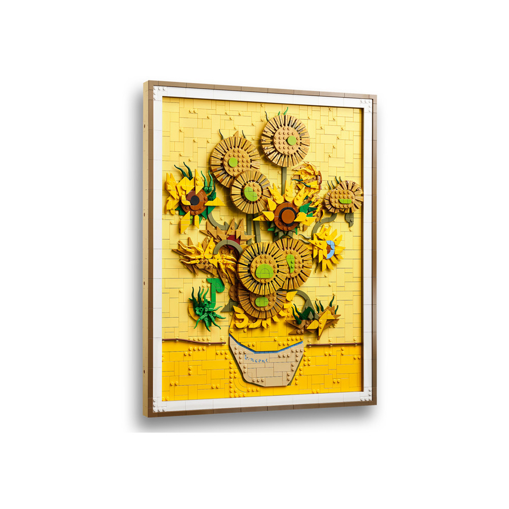 Конструктор LEGO Art Винцент Ван Гог Подсолнухи 341 дет. - фото 2