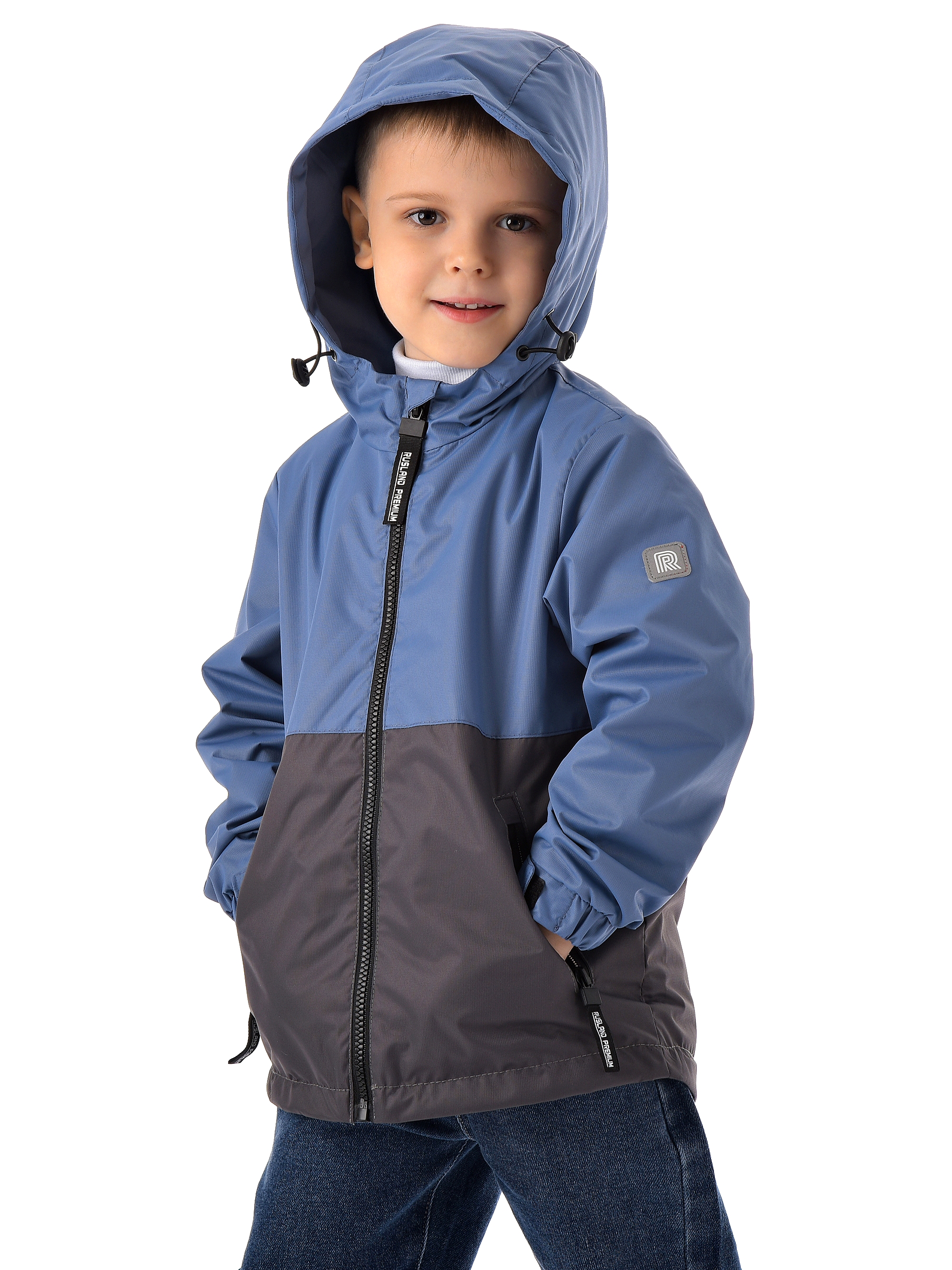 Ветровка Rusland 0124джинс - фото 5