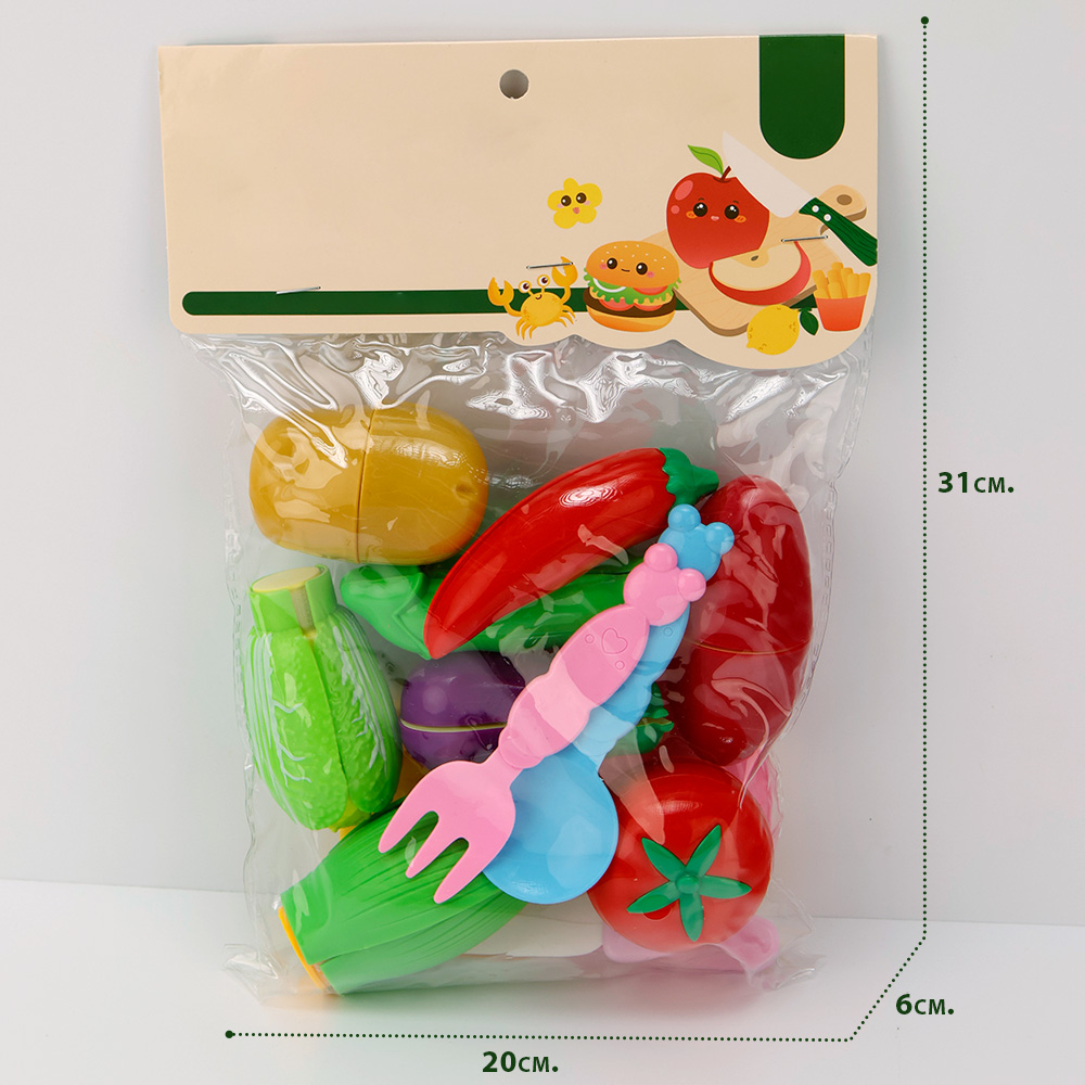 Игрушка TIPTOPOLIS Овощи 13 предм. - фото 6