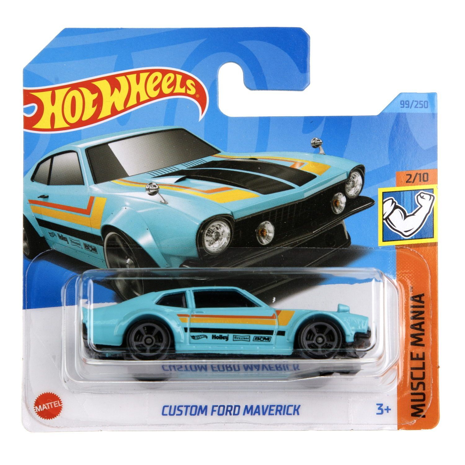 Автомобиль Hot Wheels Ford Custom ford maverick 1:64 62964 - фото 1