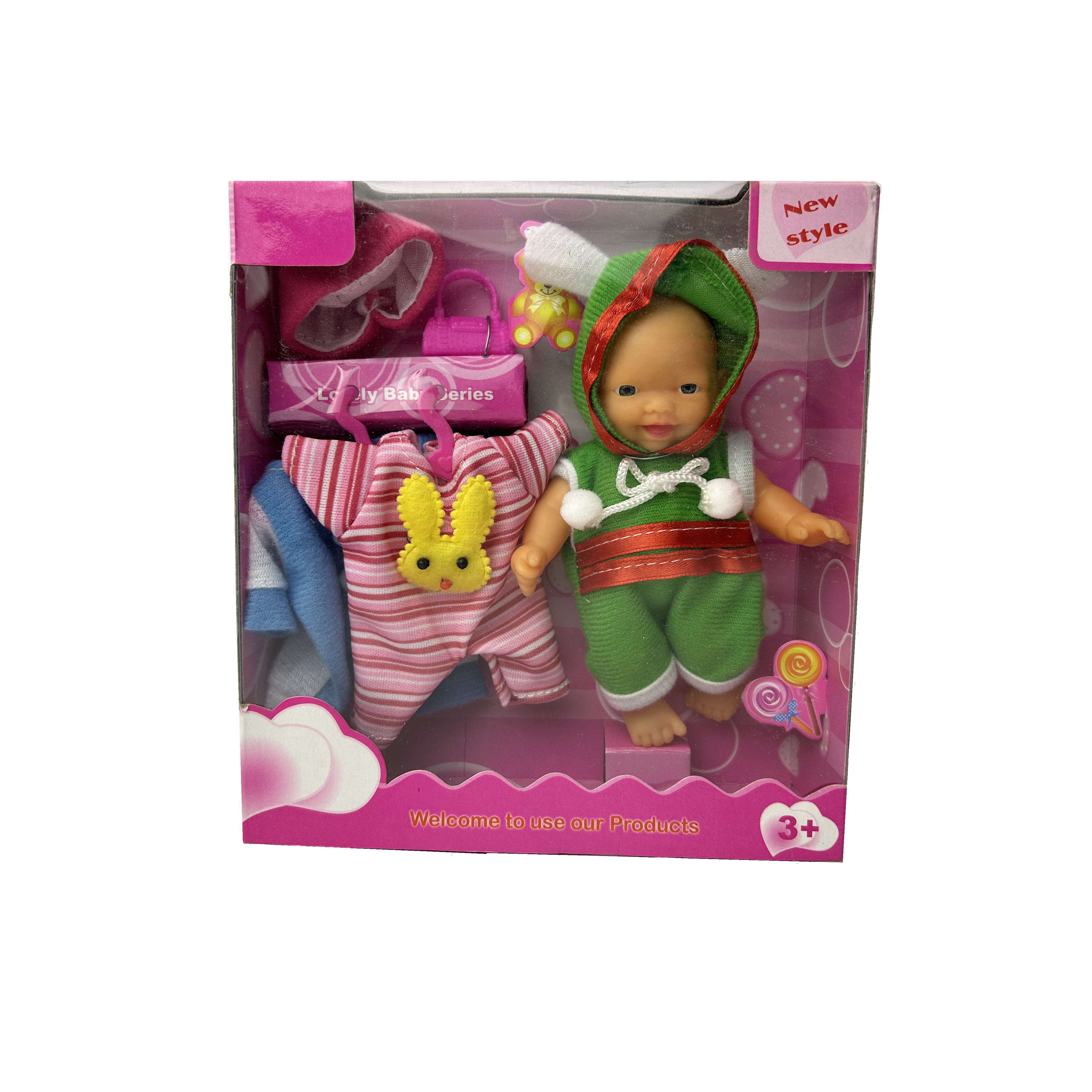 Кукла пупс Игротрейд в ассортименте YD214-24/1451866/М-Е72 - фото 3