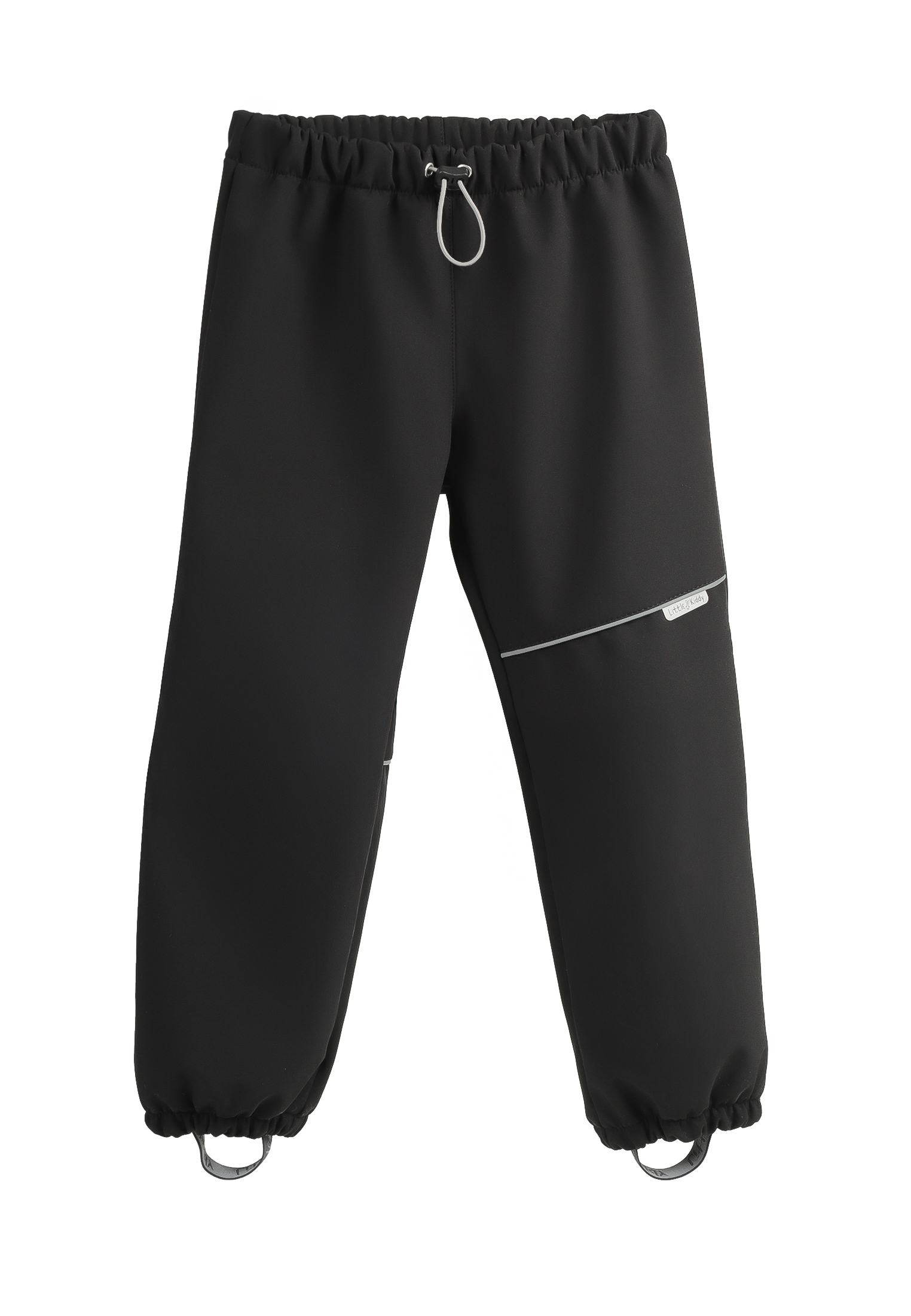 Брюки утепленные LittleKiddy softshell_bruki_черный - фото 4