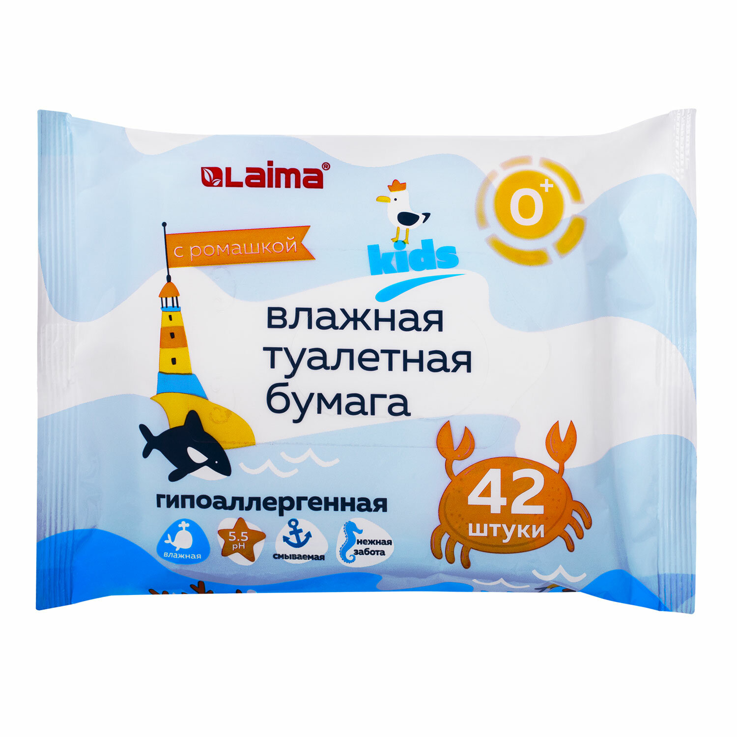Влажная туалетная бумага Лайма - фото 10