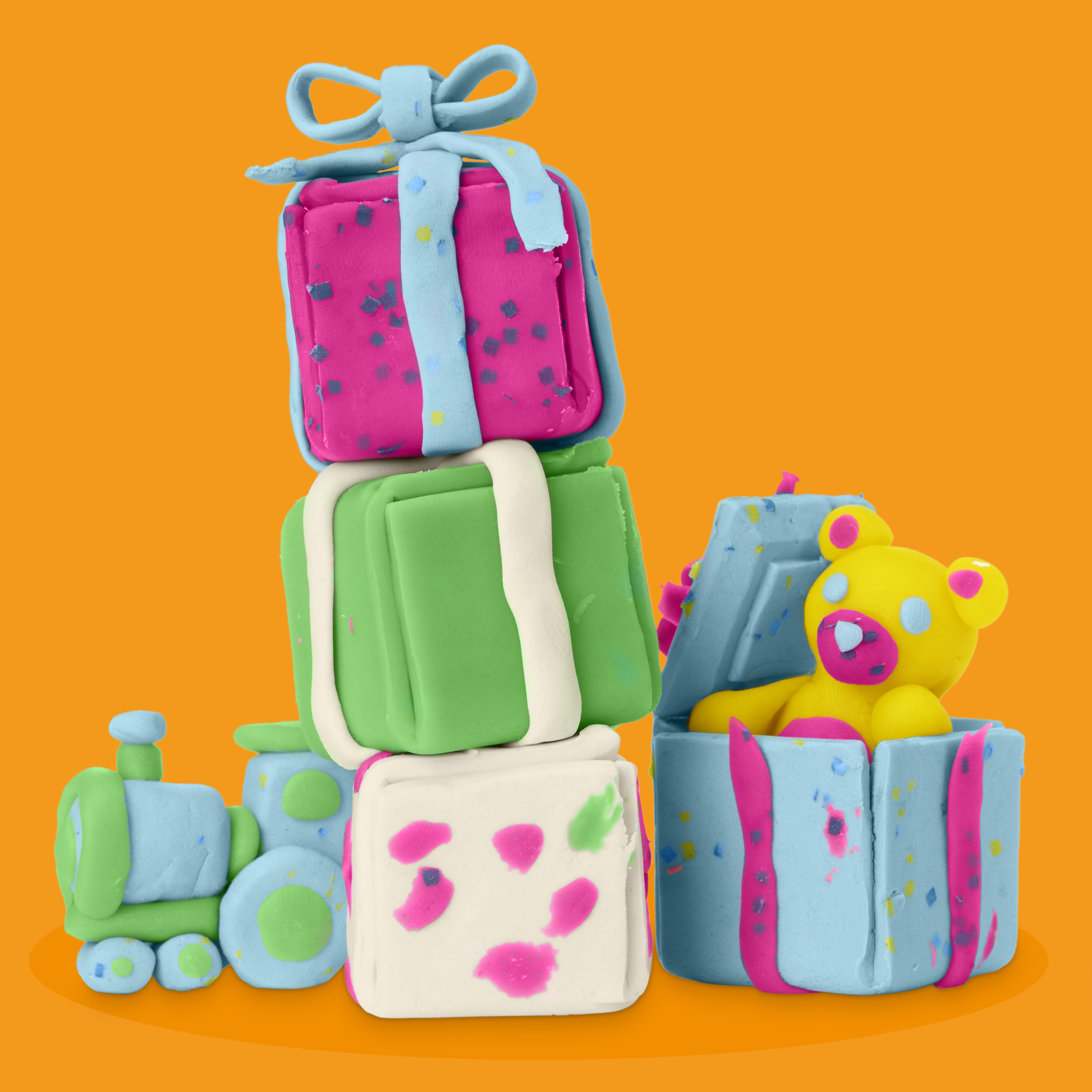 Масса для лепки Hasbro Play-Doh Праздник 5 цв. - фото 8