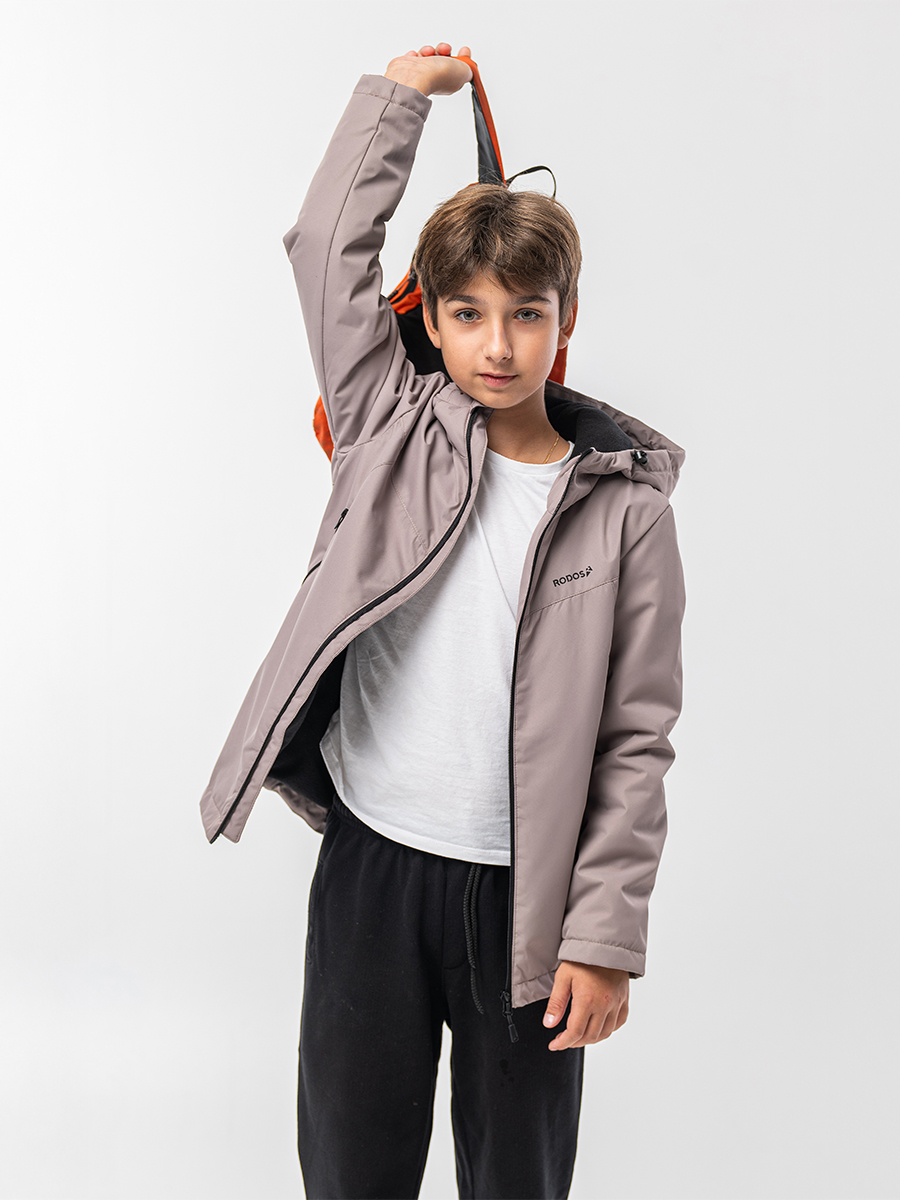 Куртка RODOS М-230/1/бежевый(черный) - фото 12