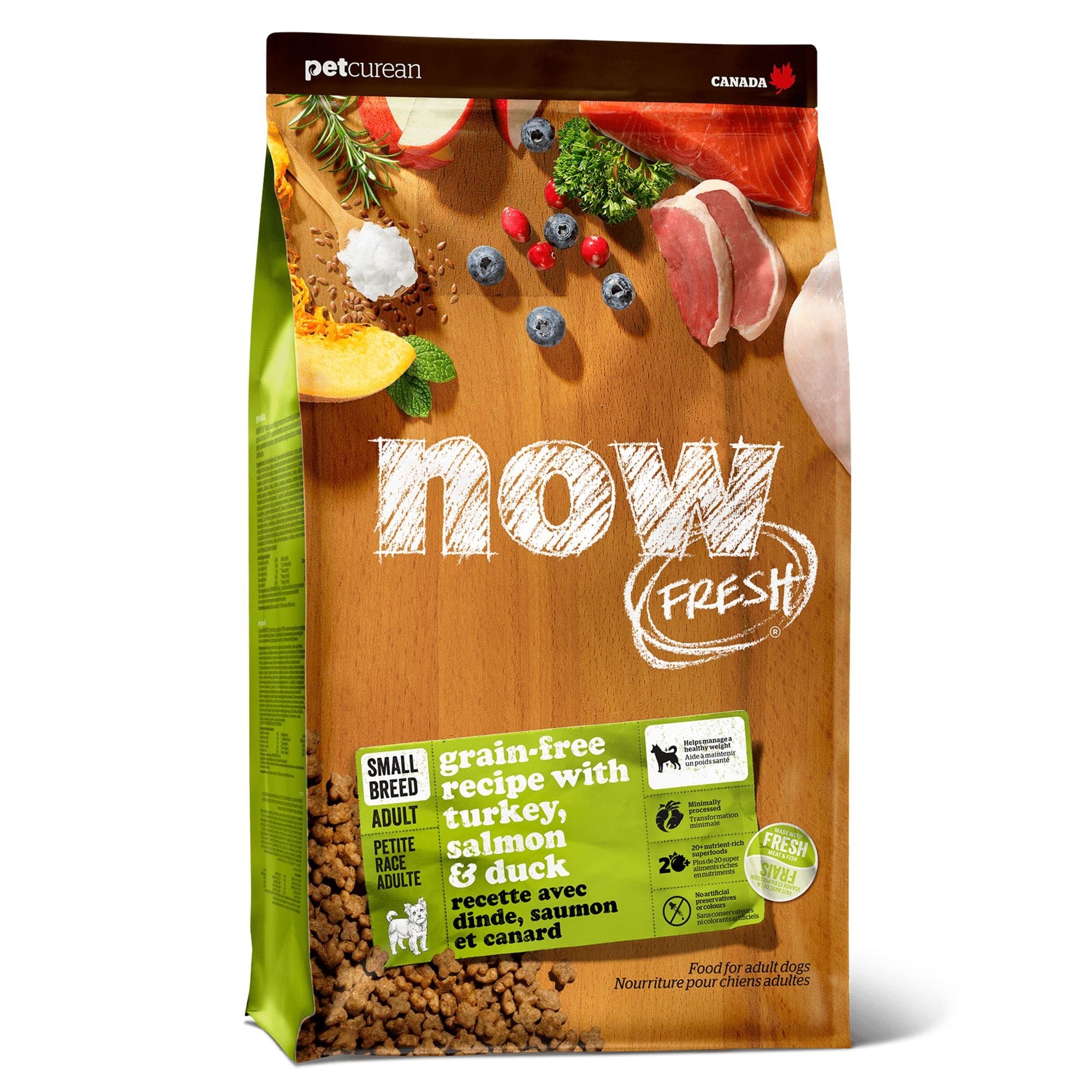 Корм для собак Now Fresh 9.98кг малых пород беззерновой индейка-утка-овощи - фото 1
