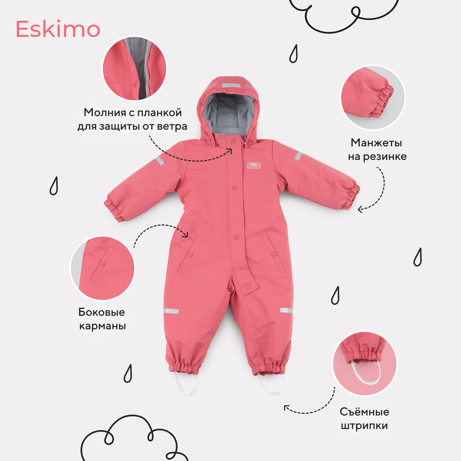 Комбинезон MOWbaby 4670078652461 - фото 3