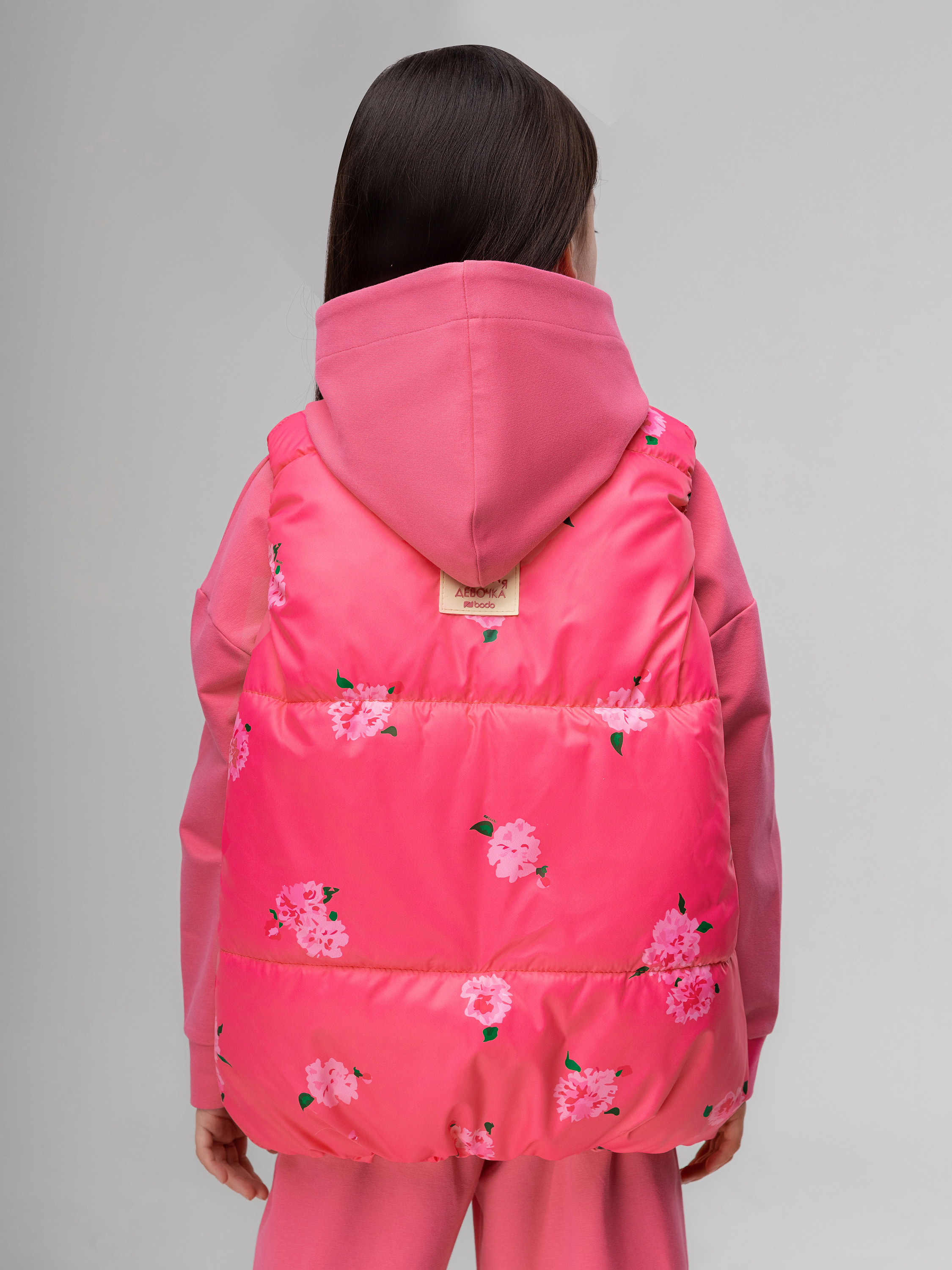 Жилет Bodo 14-84MU_розовый - фото 8