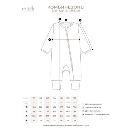 Комбинезон Mjolk