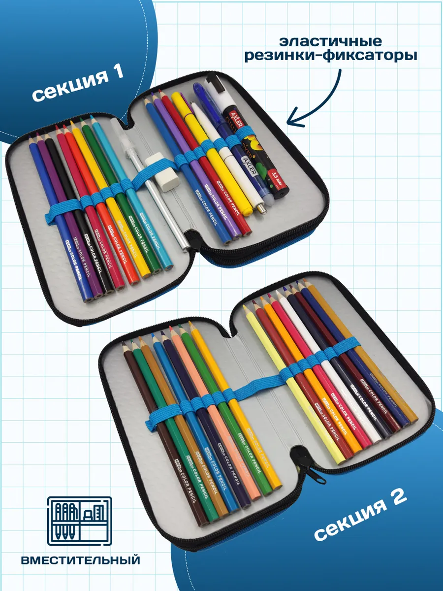 Пенал книжка AXLER - фото 2