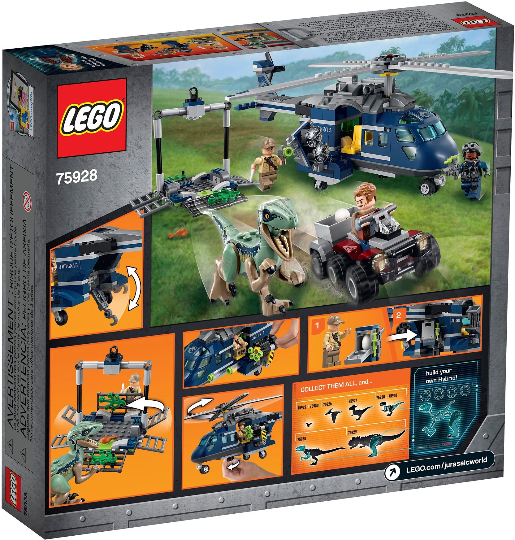 Конструктор LEGO Jurassic World 75928 397 дет. - фото 4