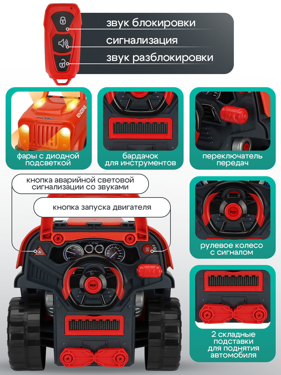 Игрушка Рыжий кот Автомеханик - фото 5