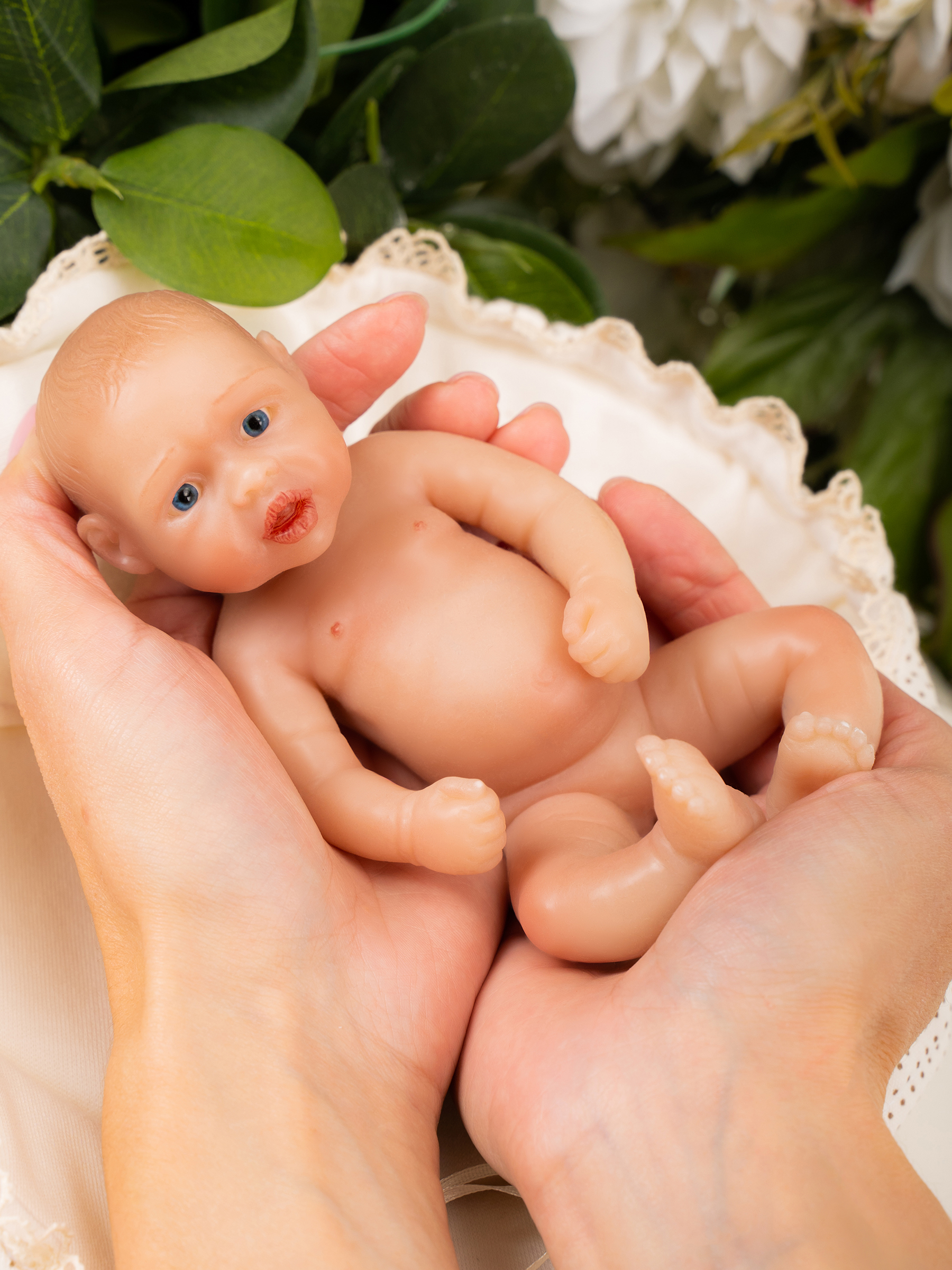 Кукла мини Magic Manufactory Magic baby Пупс реборн мальчик высота 19 см 4631162180918 - фото 23