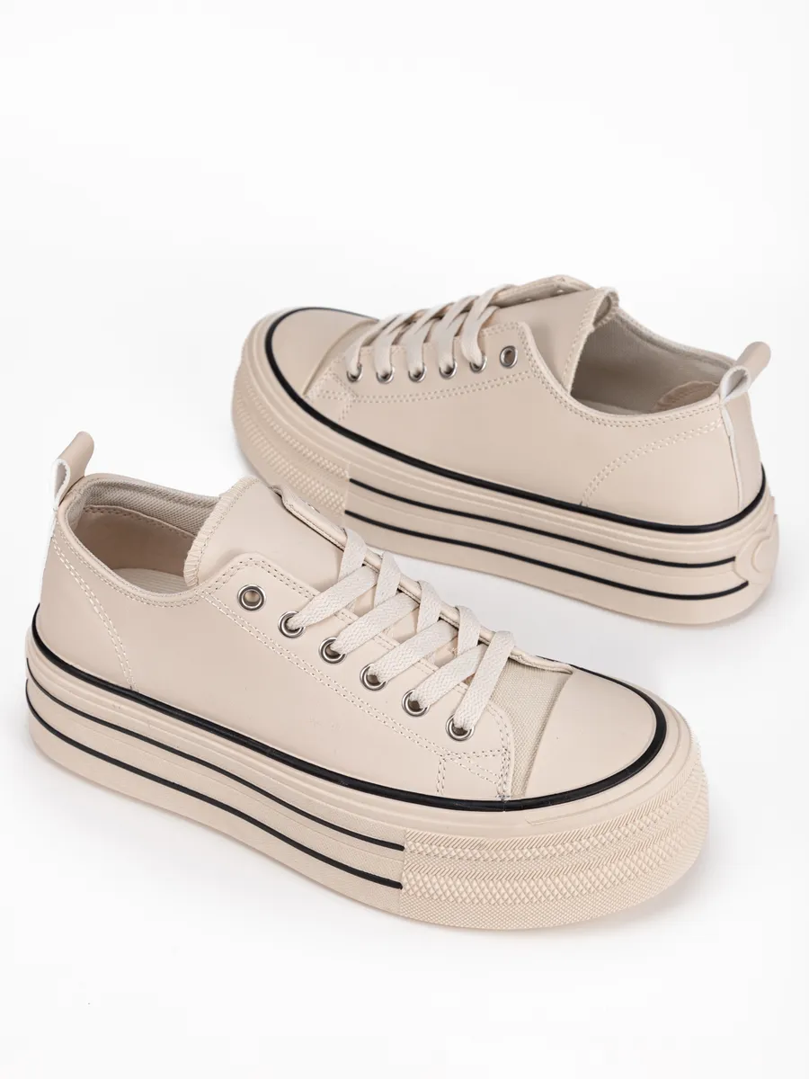 Кеды KDX QM-09 beige - фото 5