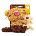 Мягкая игрушка BUDI BASA котик кофейный Кортадо со Сливками