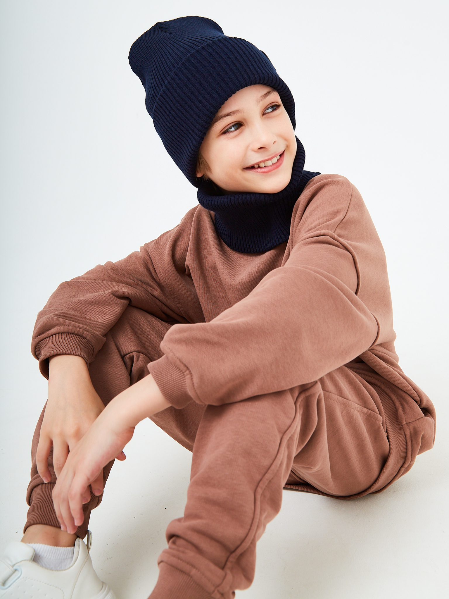 Шапка и снуд KUBRIO KU-H-52-lopata-DblueB - фото 8