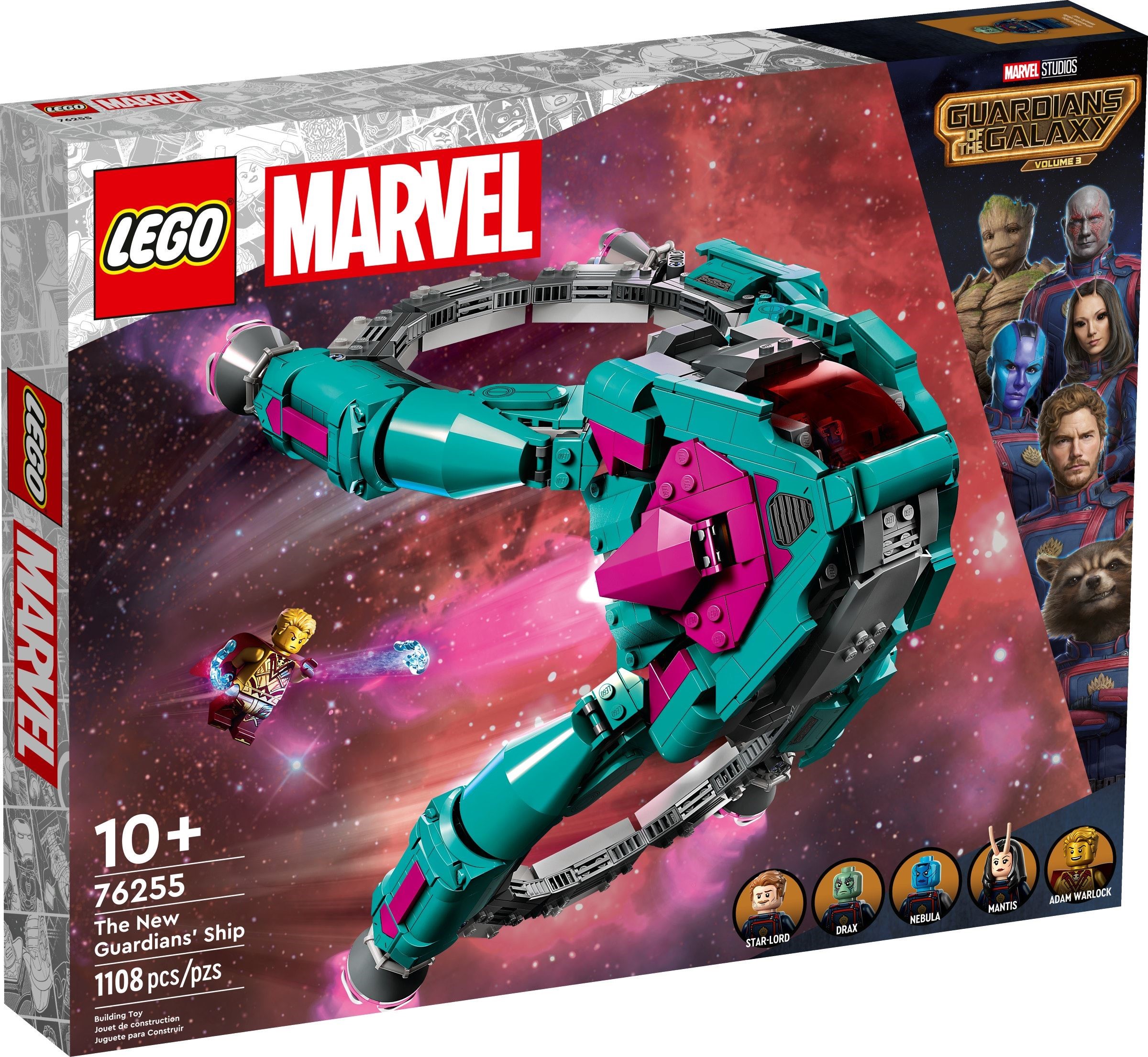 Изображение товара Конструктор LEGO Marvel The New Guardians Ship 76255 с 3128 деталями для детей и коллекционеров