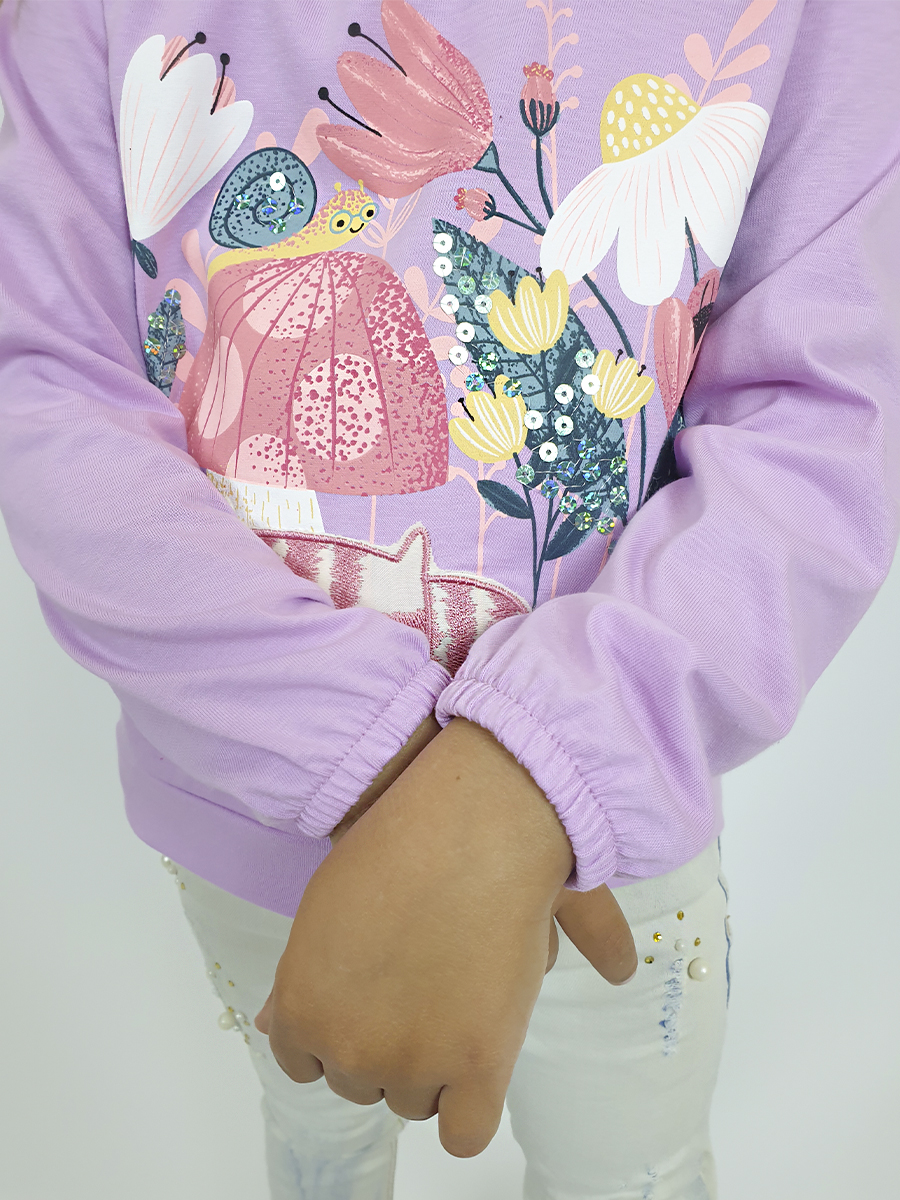 Свитшот Luneva 16-147-4. - фото 6