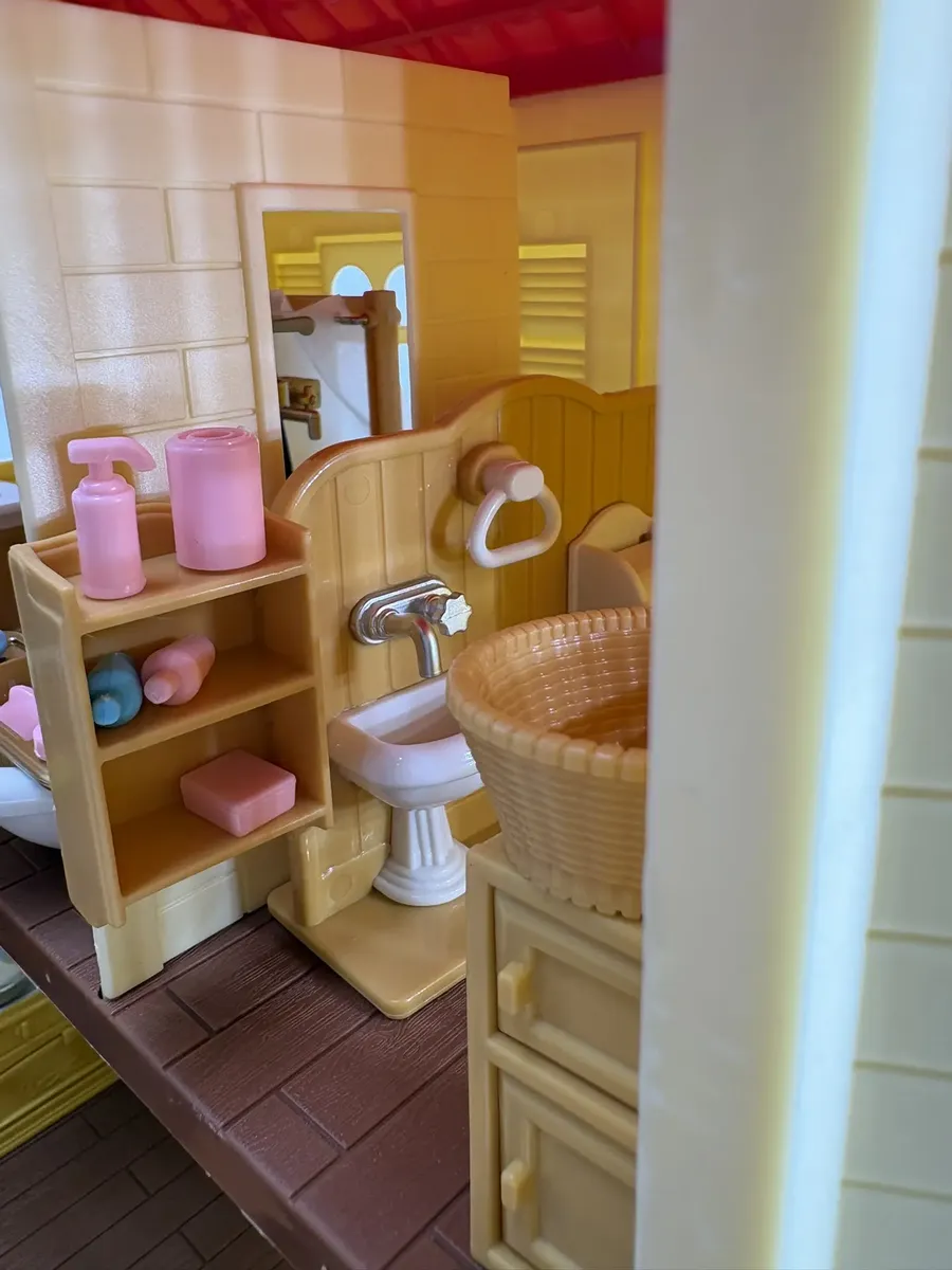 Домик для кукол CyberToy с мебелью 012-1 - фото 12