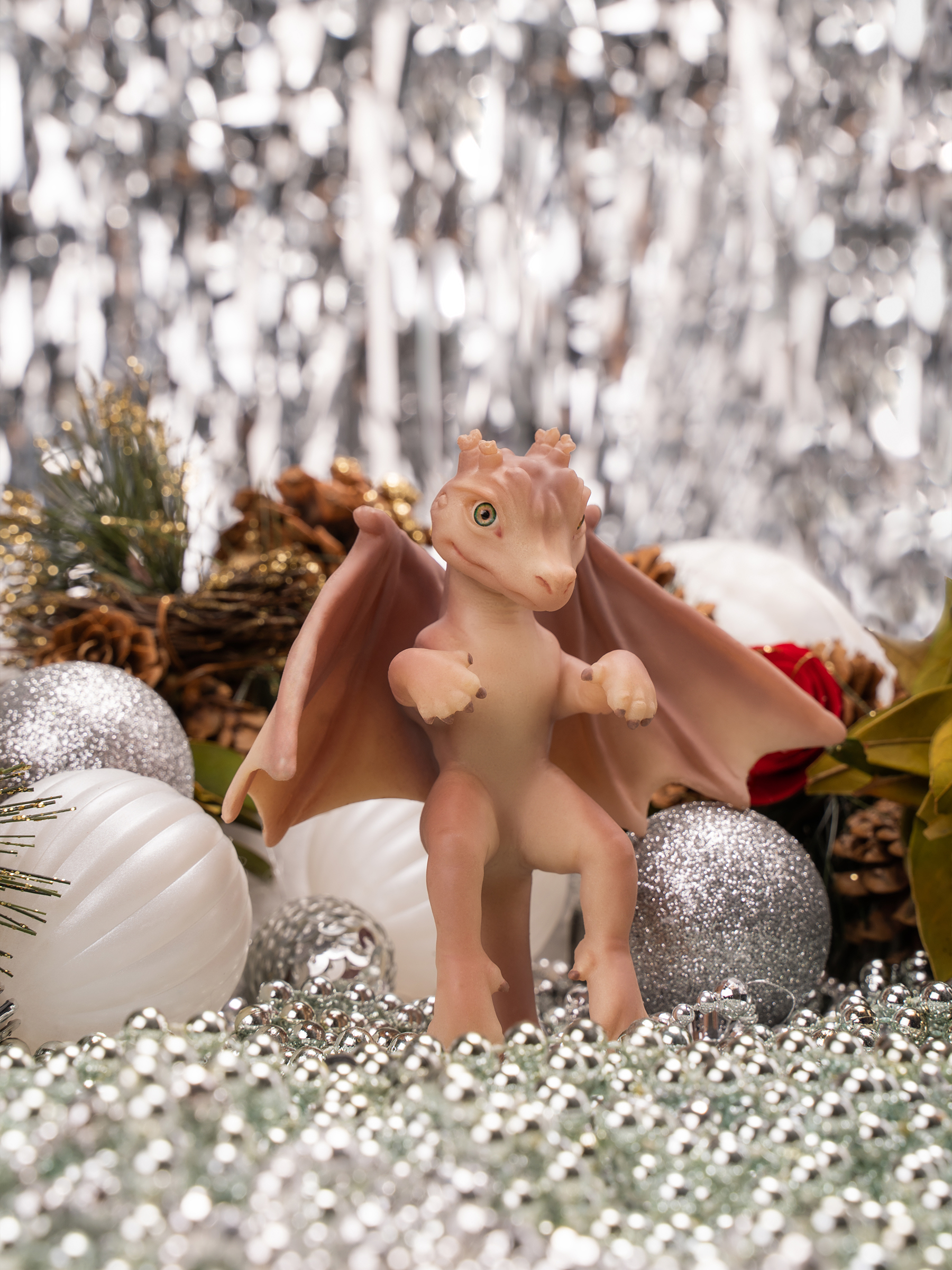 Кукла мини Magic Manufactory Magic history Дракон бежевый высота 12 см 4631170987295 - фото 14