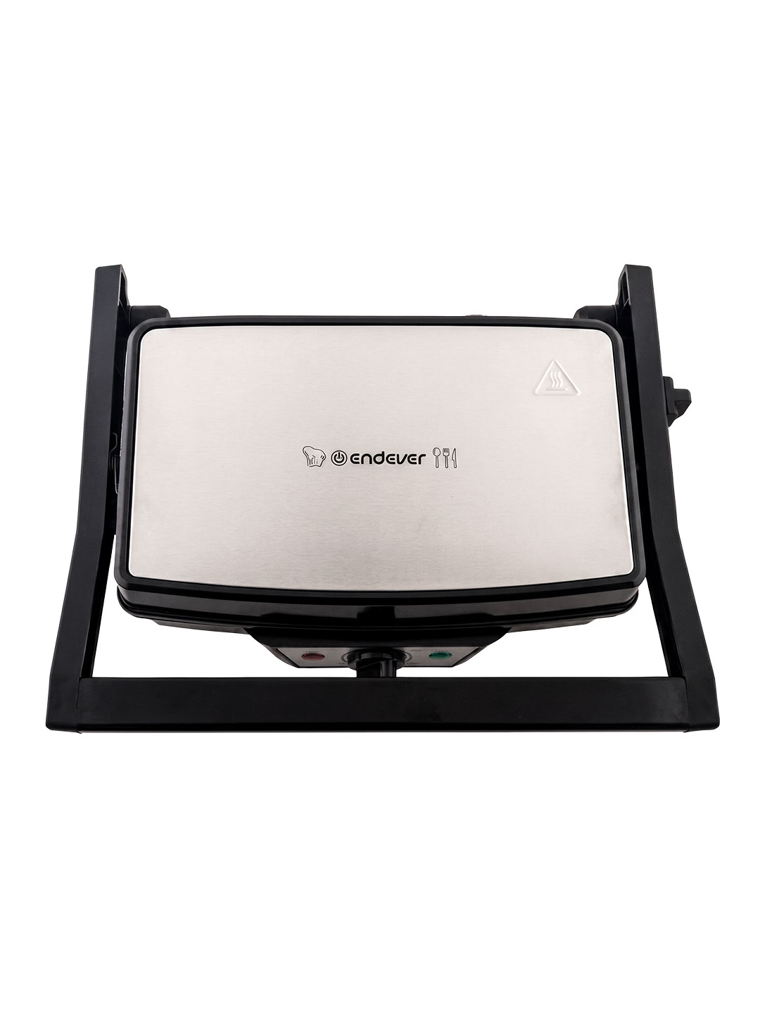 Электрический пресс гриль ENDEVER Grillmaster-120 2000 Вт 210°C антипригарный серебристо-черный - фото 8