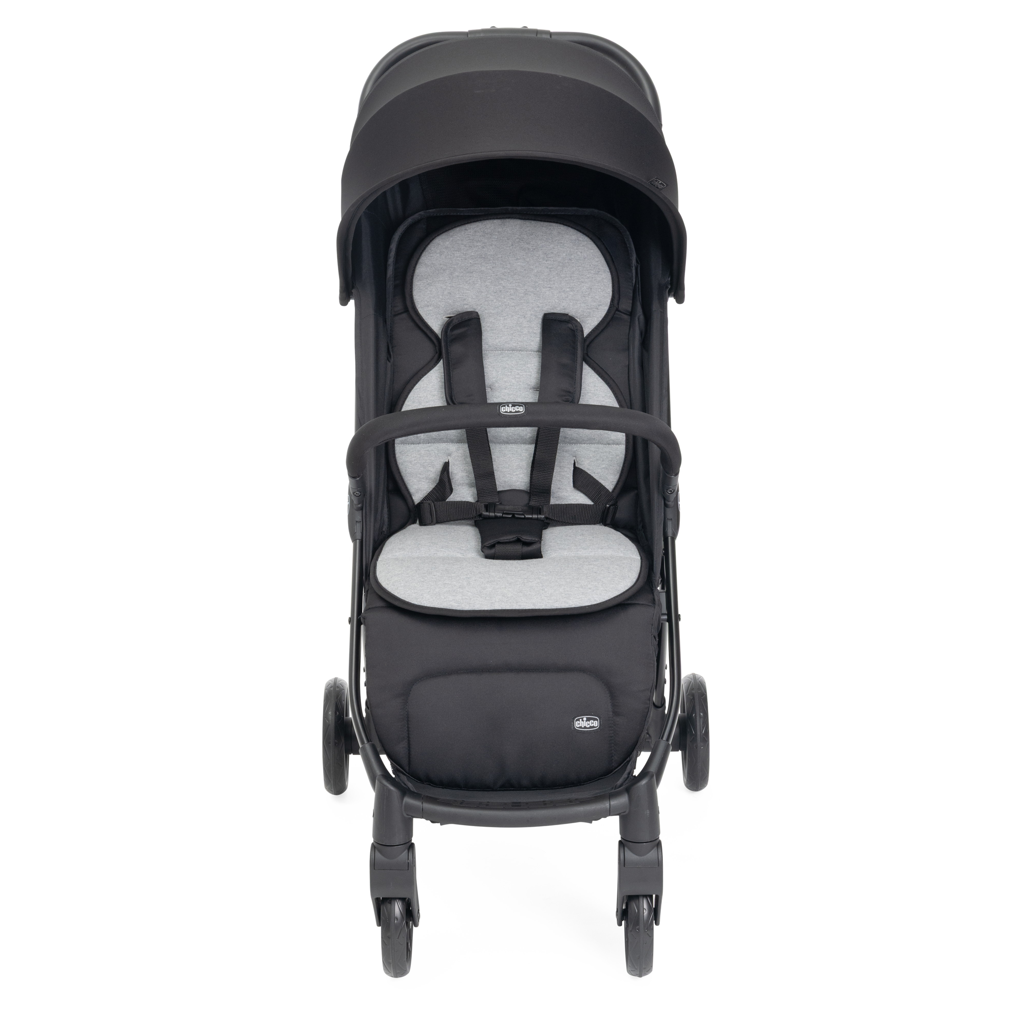 Коляска прогулочная Chicco черный - фото 12