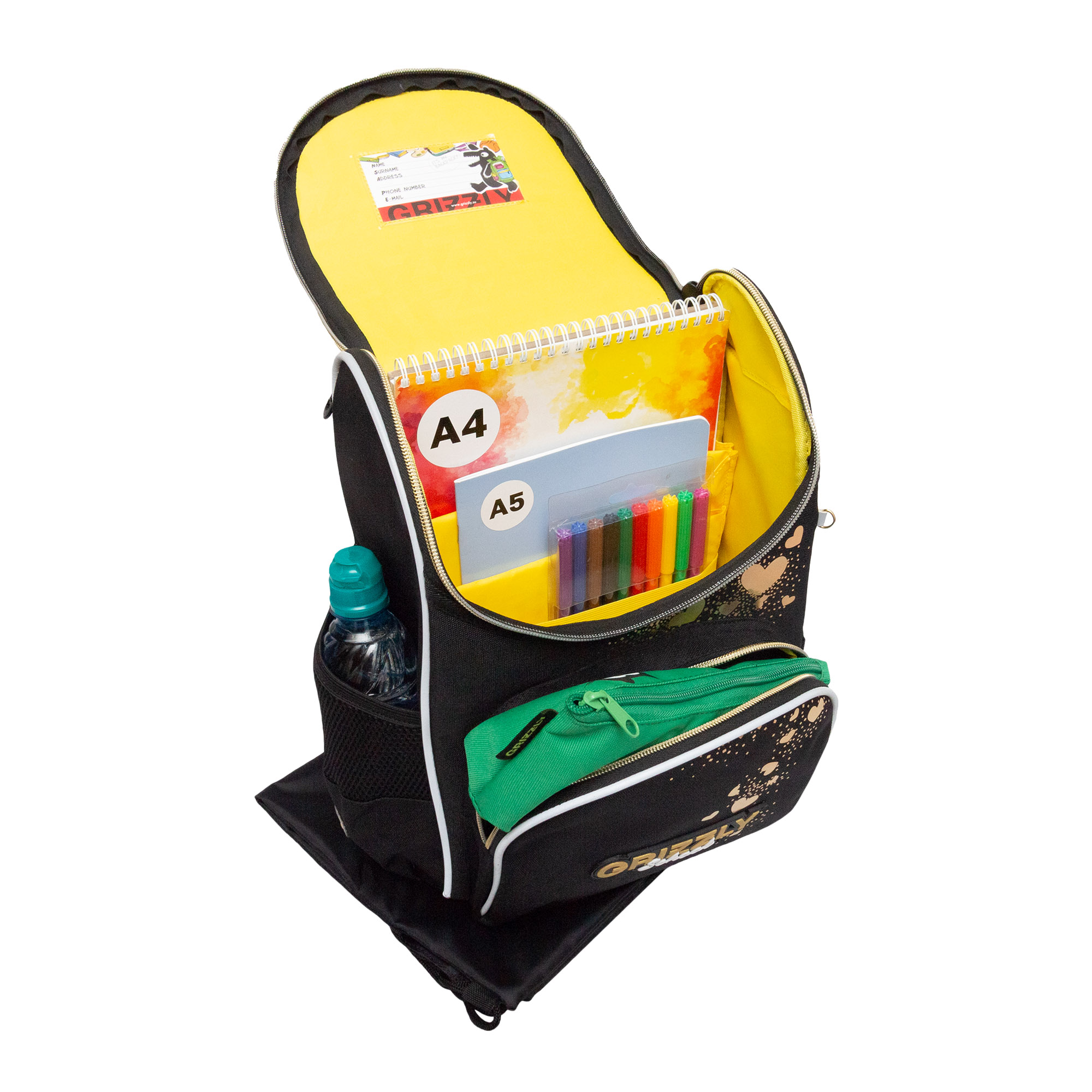 Ранец Grizzly для девочки - фото 5