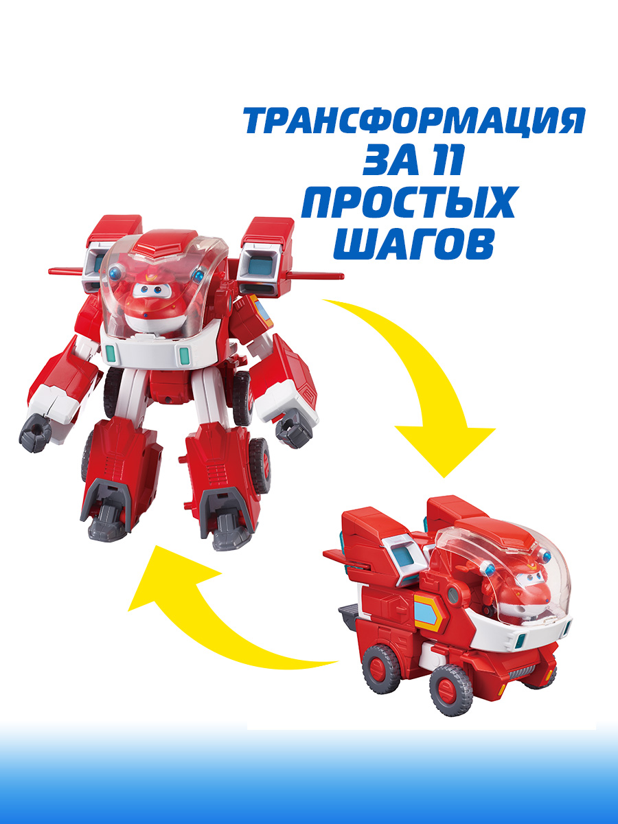 Игровой набор Super Wings Костюм трансформера с Джеттом EU750321 - фото 4