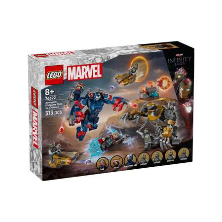 Конструктор LEGO Marvel Super Heroes Тор против Читаури 373 дет.