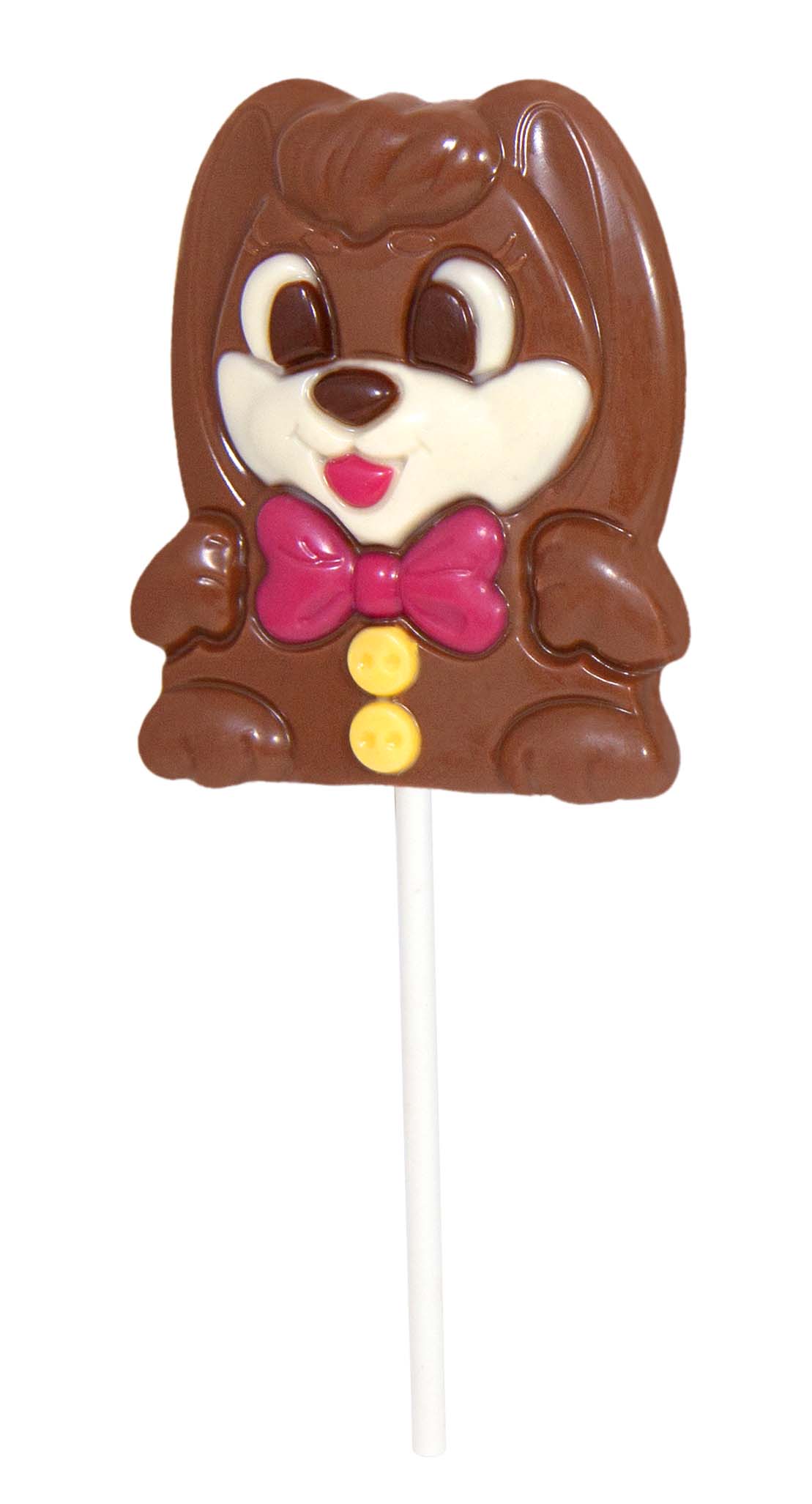 Кондитерское изделие из глазури Московская ореховая компания Шоколадная фигурка с печеньем Кролик - фото 2