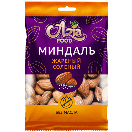 Миндаль Азия Фуд жареный соленый 100г