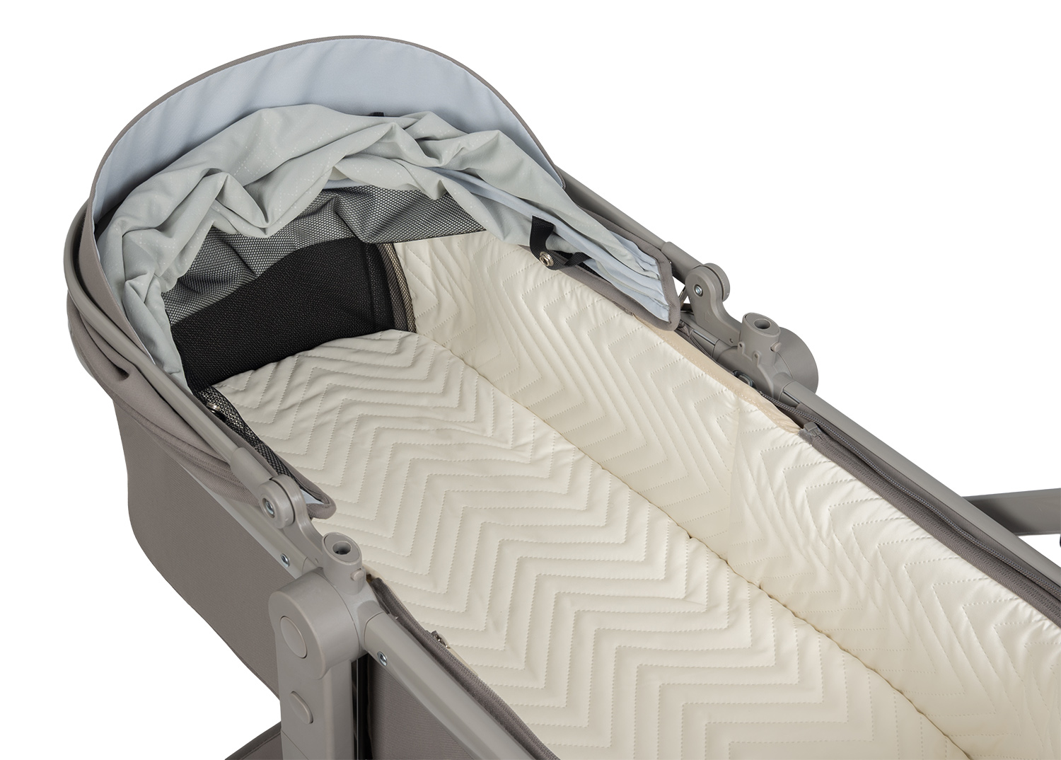 Коляска трансформер Aimile Авантюрист / Adventurer серый - фото 17