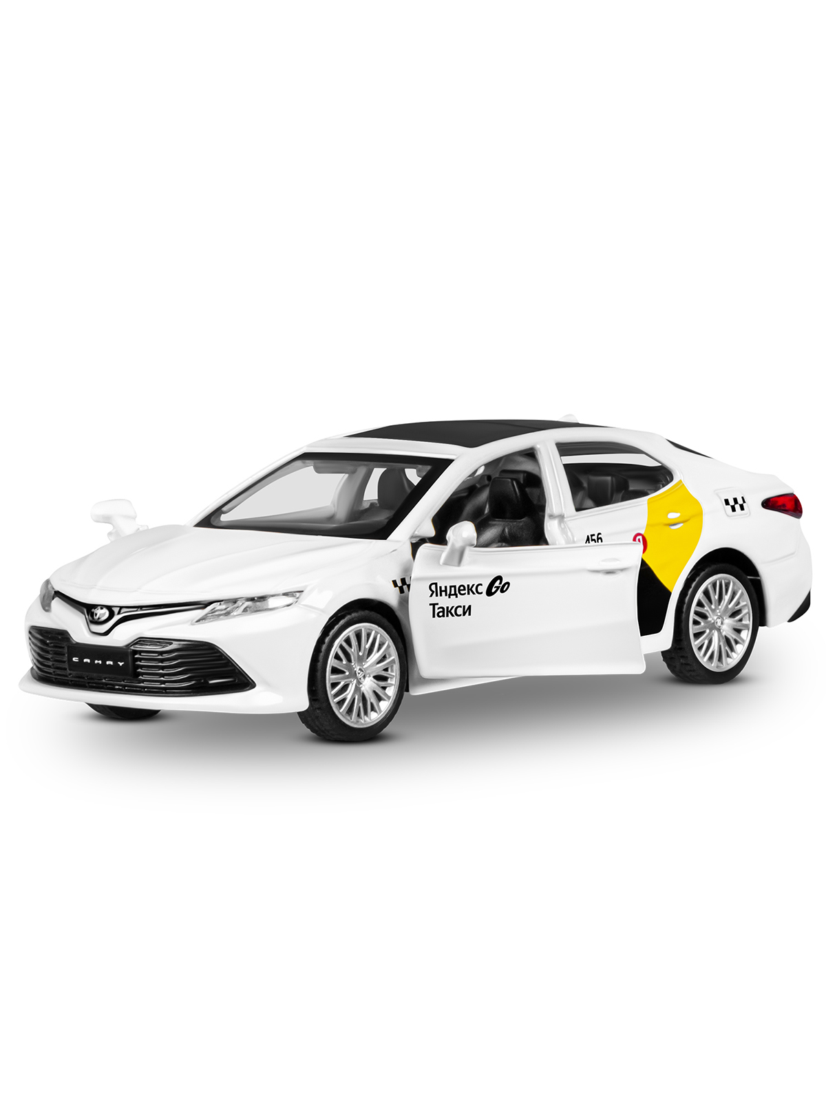 Автомобиль Яндекс GO Toyota Camry Такси 1:43 JB1251484 - фото 12
