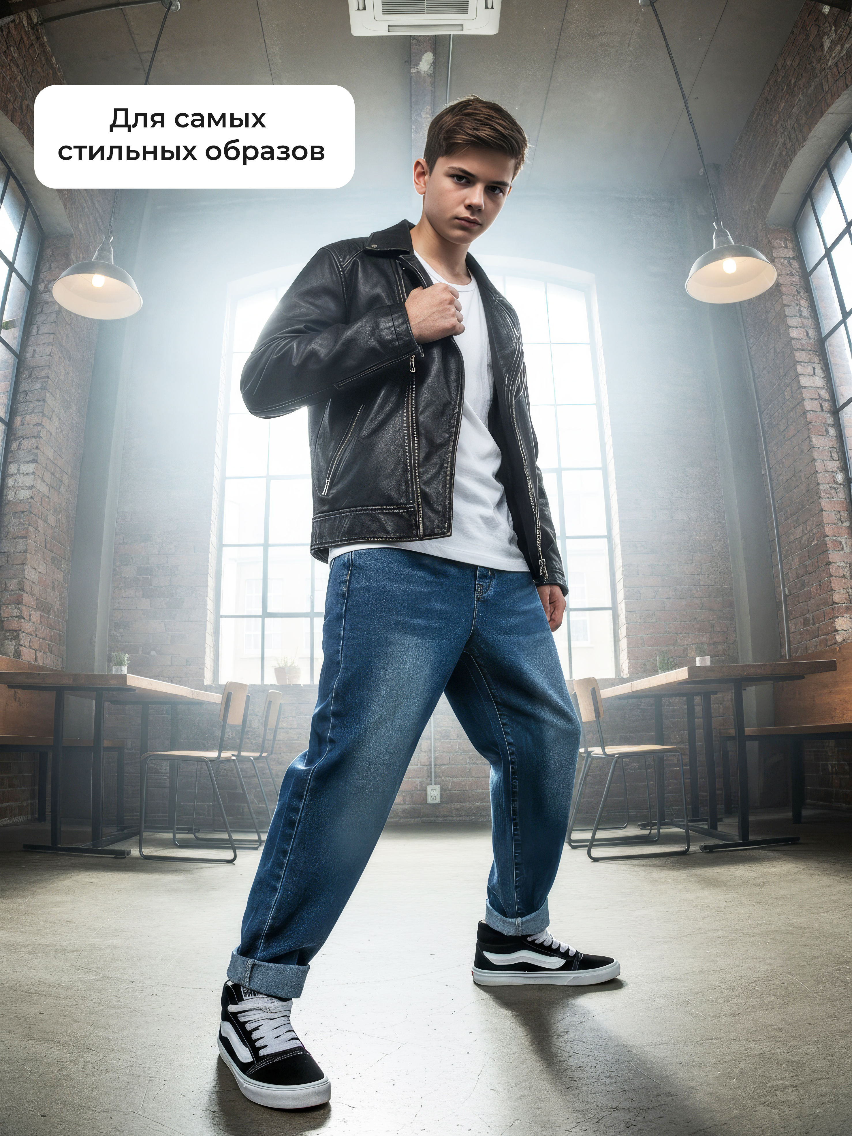 Джинсы СИНИЙ МИР WM30045-G63 - фото 8