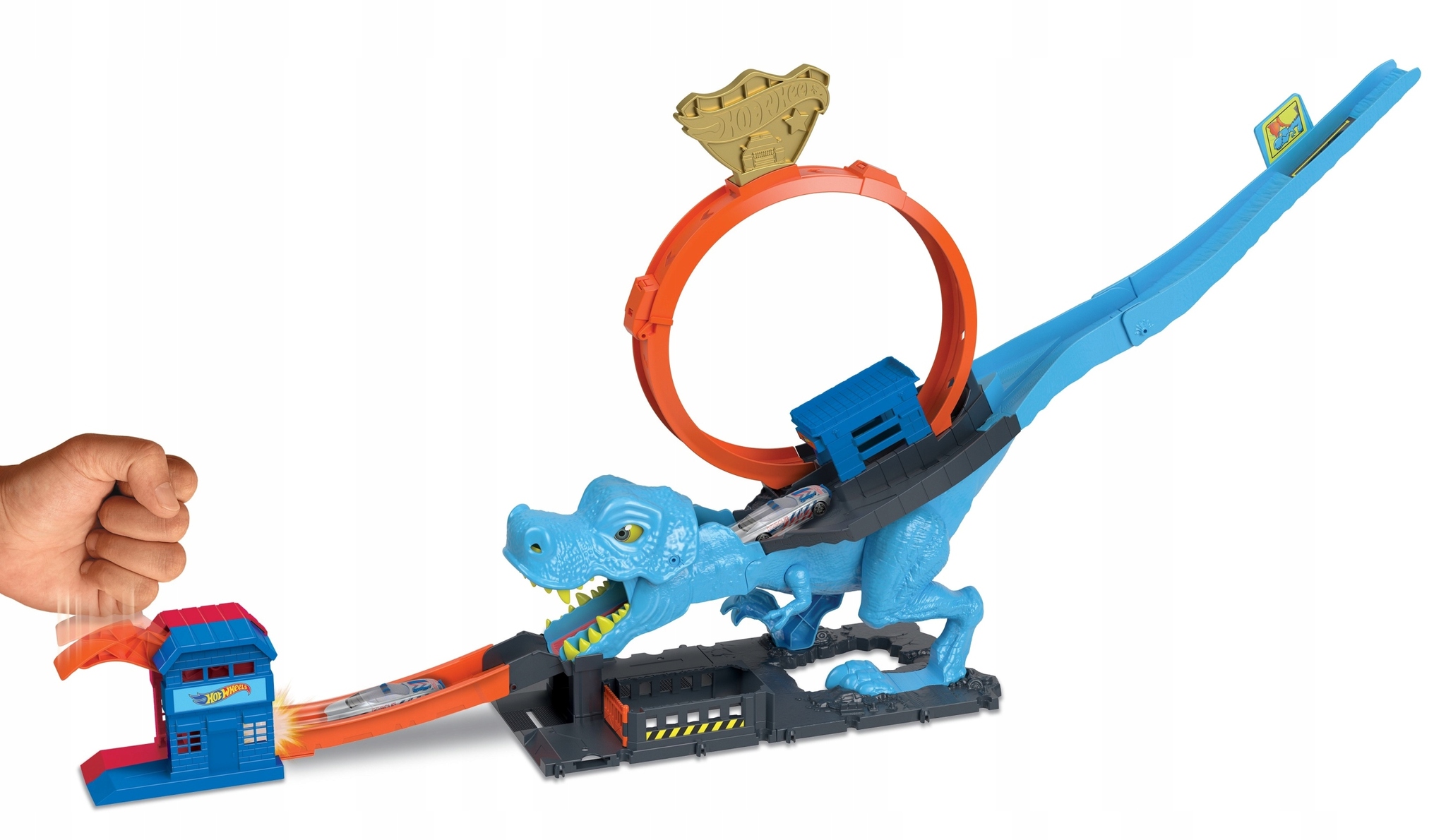 Трек Hot Wheels T-Rex HKX42 - фото 8