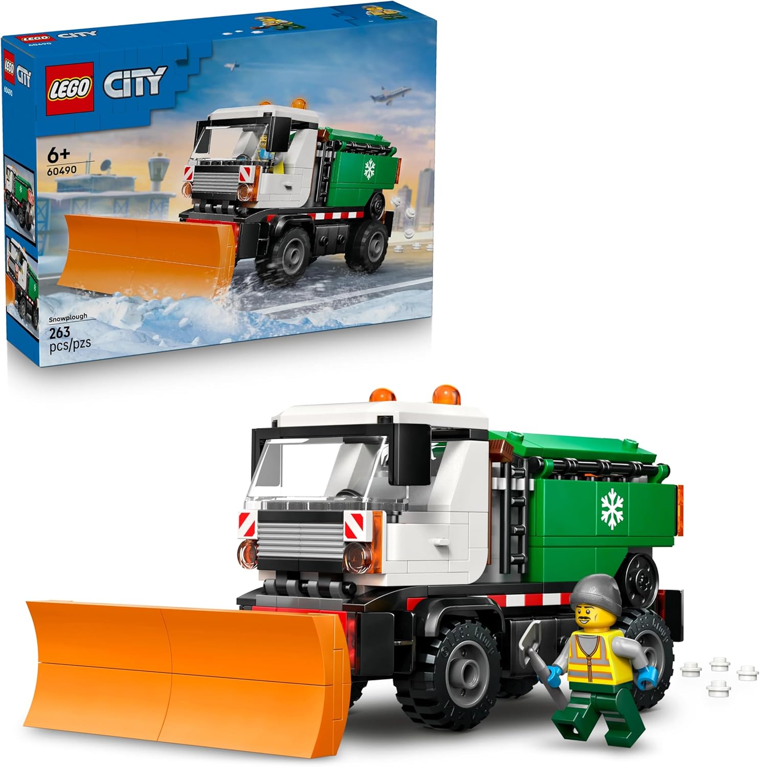 Конструктор LEGO City Снегоуборочная машина 263 дет. - фото 1