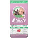 Корм для взрослых собак всех пород Molina Sensitive hypoallergenic сухой с индейкой и ягненком 12кг