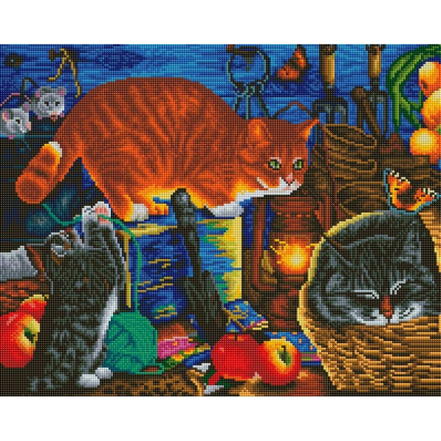 Алмазная мозаика Белоснежка Наведение порядка - фото 1