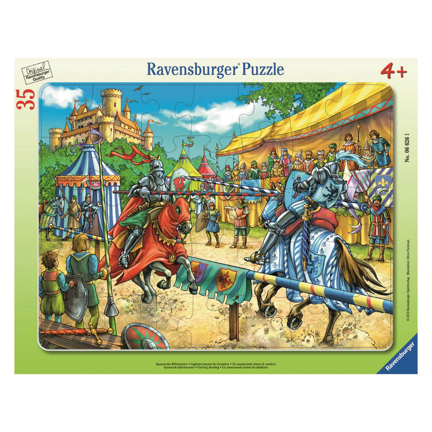 Пазл Ravensburger классический - фото 1