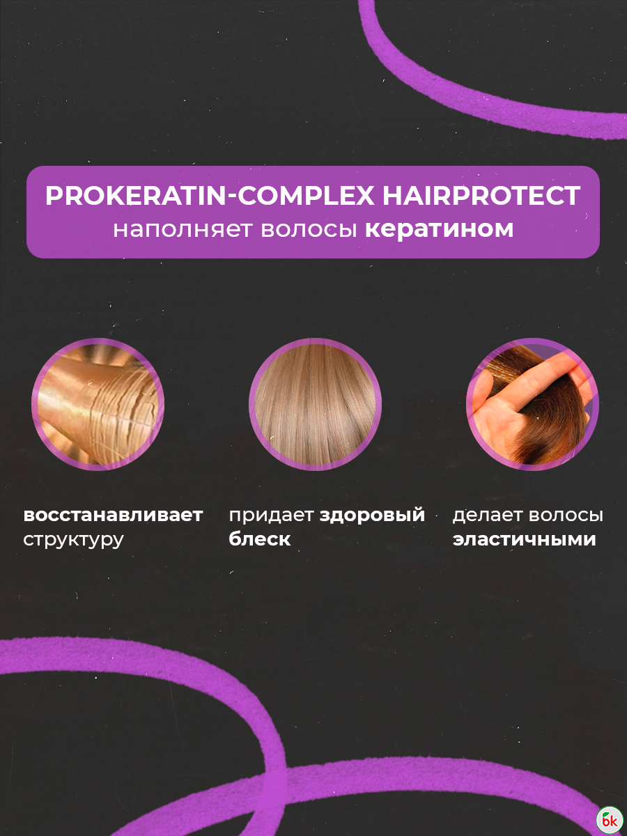 Крем для волос ВИТЭКС Keratin Pro Style стайлинг для создания локонов средней фиксации 100 мл - фото 4