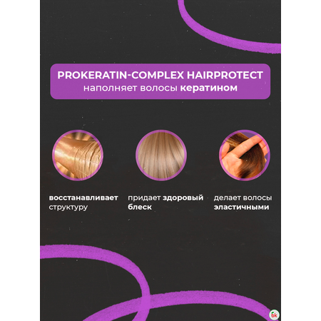 Крем для волос ВИТЭКС Keratin Pro Style стайлинг для создания локонов средней фиксации 100 мл
