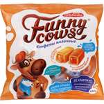 Конфеты молочные Победа вкуса Funny cows со сгущенным молоком 250г